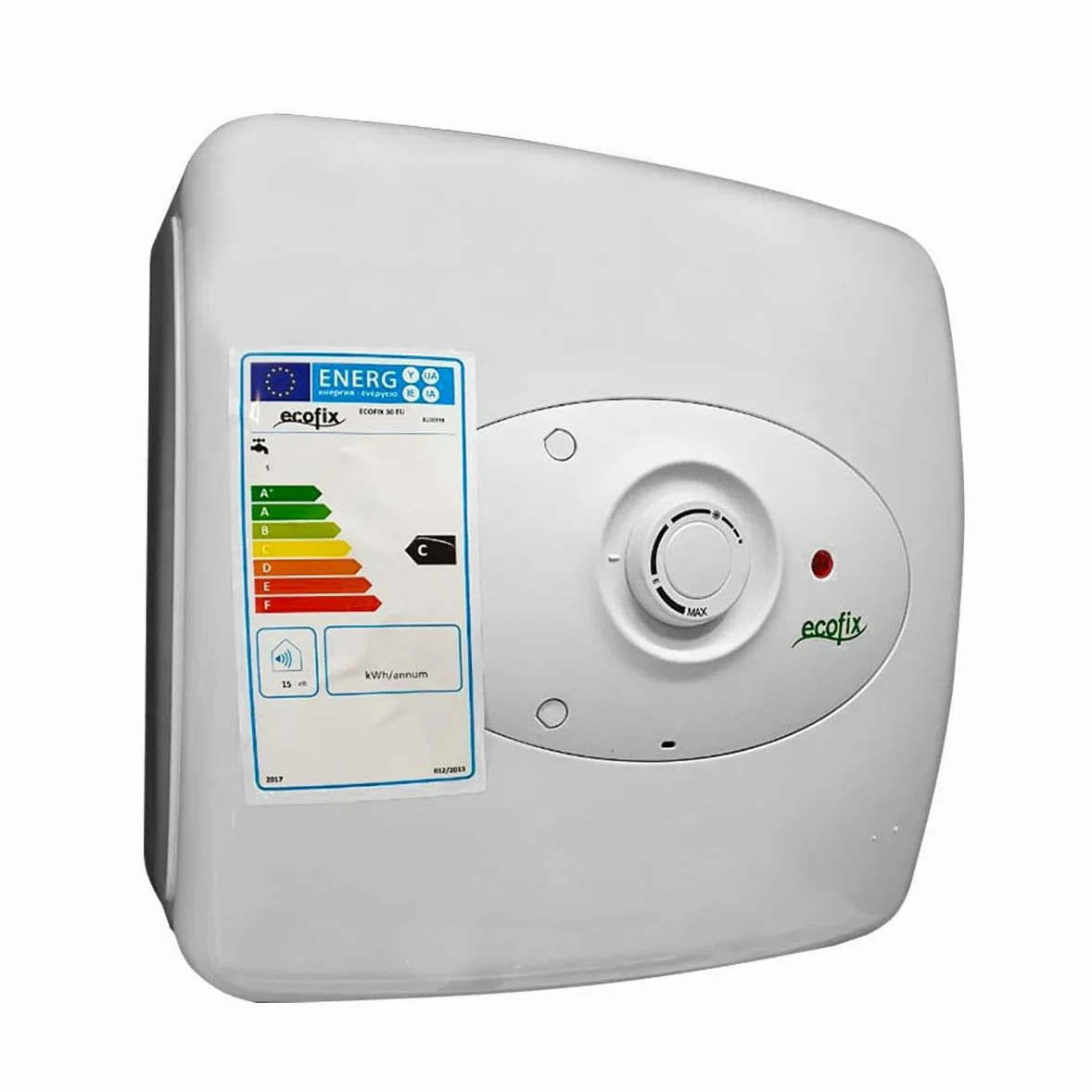 Scaldacqua Sopra Lavello Ecofix 30 Eu2 -lt.30, dimensioni mm.447x447x392h.