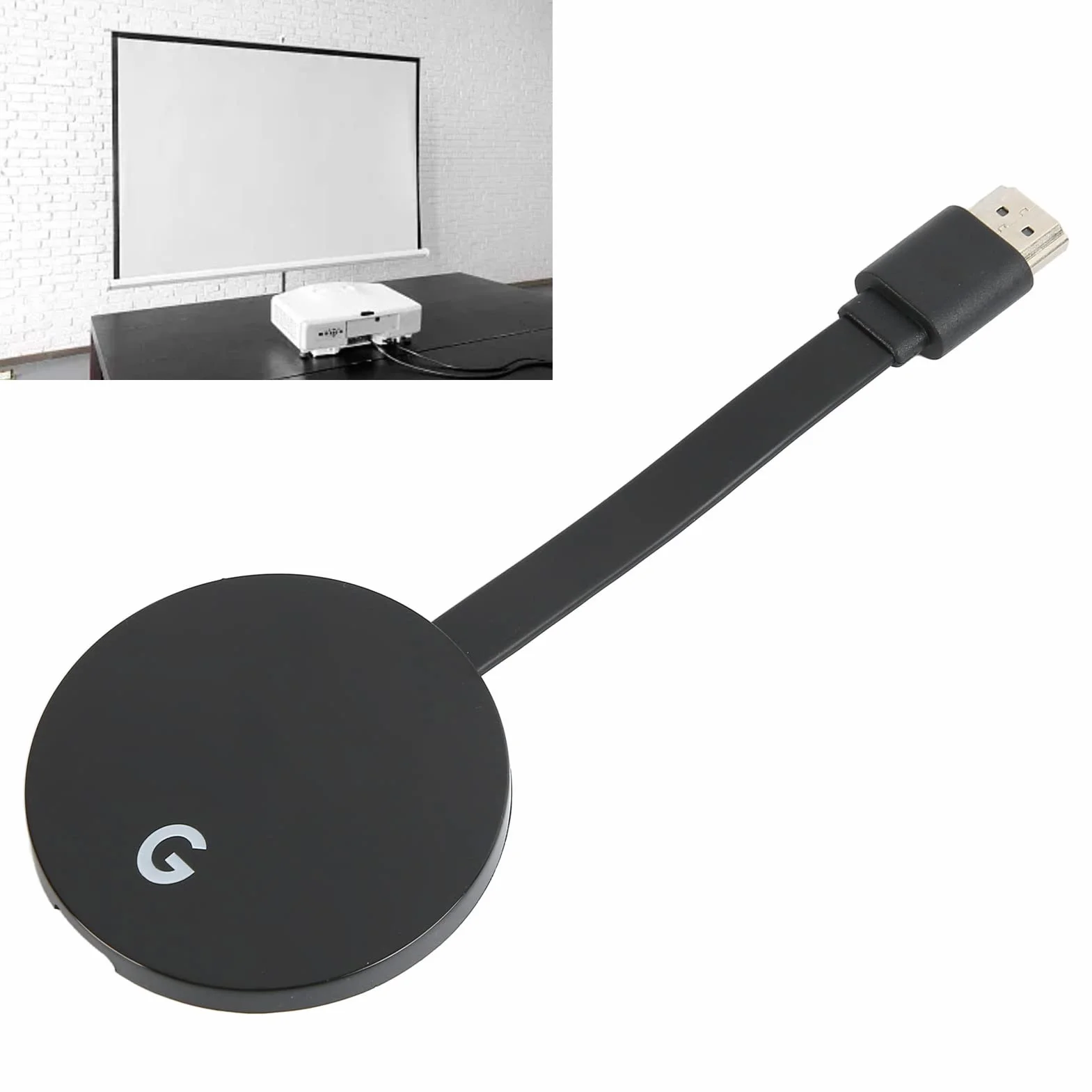 Miracast Dongle, Proiettore Wireless Schermo HD 1080p 2.4G per TV Projektor Settonitor