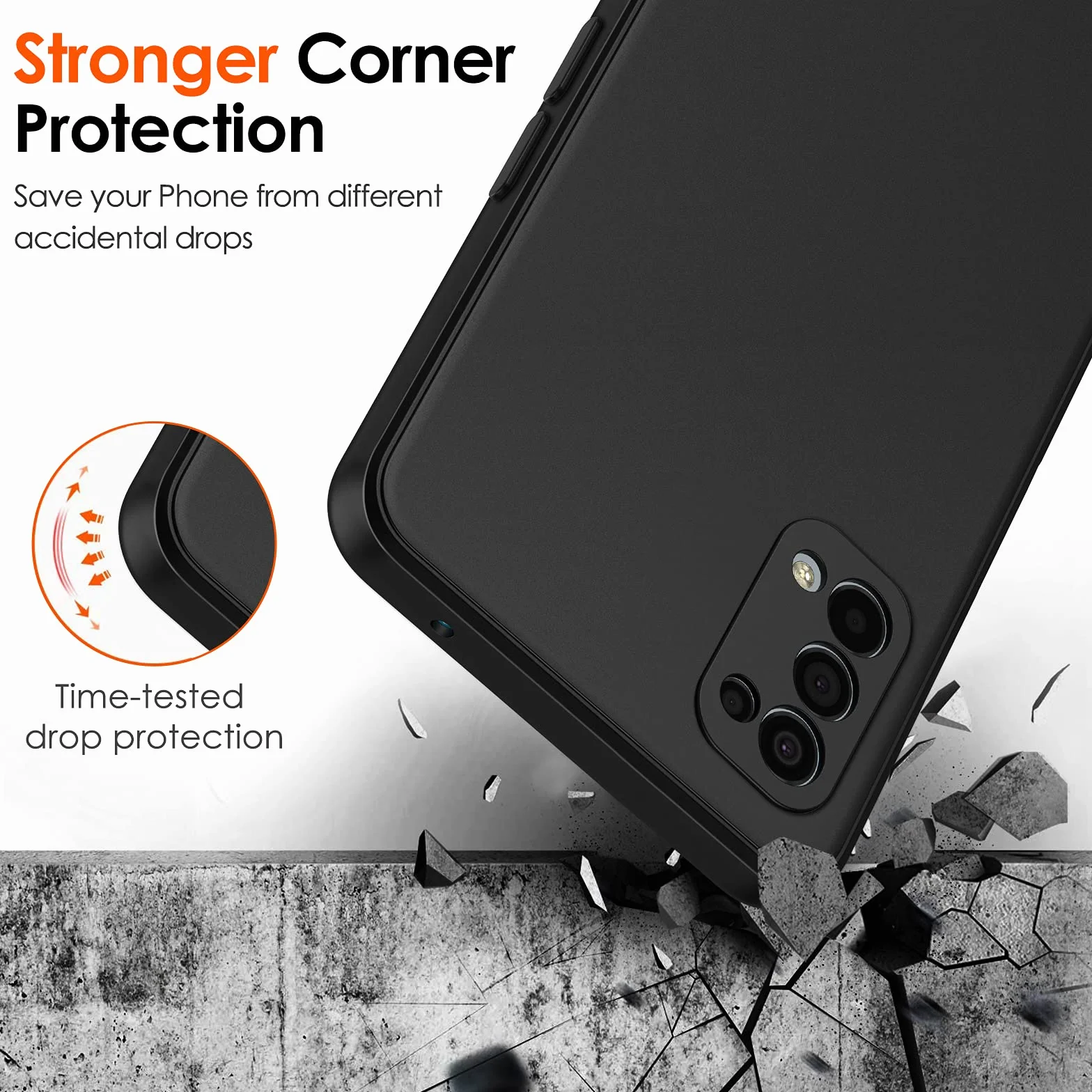 iVoler Cover in Silicone per Oppo Find X3 Lite con Protezione Della Fotocamera, Ultra Sottile Custodia in TPU Morbida Anti-Graffio Antiurto Protettiva Case, Nero