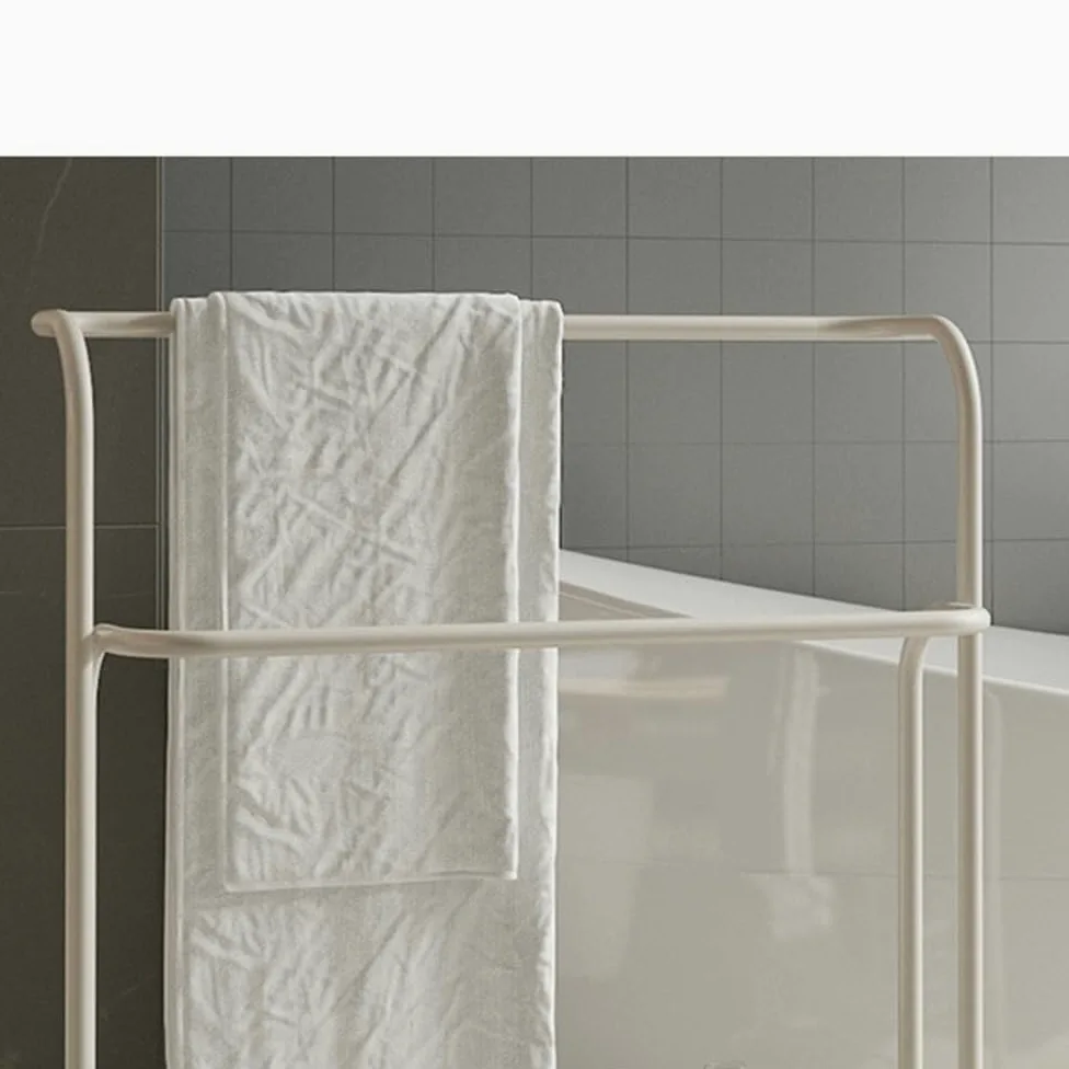 Portasciugamani da Terra Portasciugamani da Pavimento Portasciugamani da Bagno Portasciugamani Portasciugamani da Pavimento Senza punzonatura Portasciugamani da Bagno Portasciugamani(Nero)