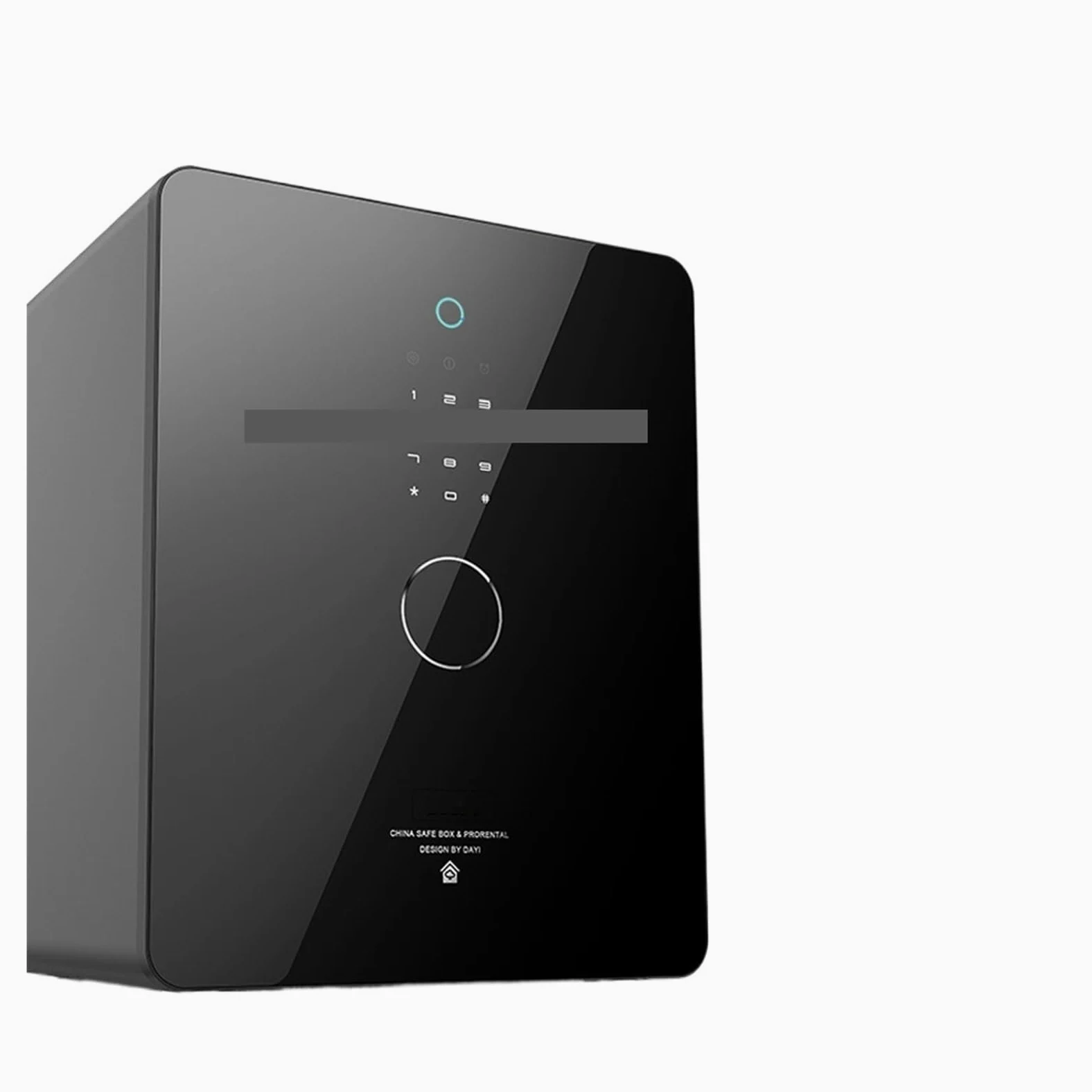 Password Elettronica Cassaforte For Impronte Digitali Nuova Cassetta Di Sicurezza Smart Home Office Cassetta Di Sicurezza Con Maniglia Nascosta Ad Alta Sicurezza Interamente In Acciaio | Password-black