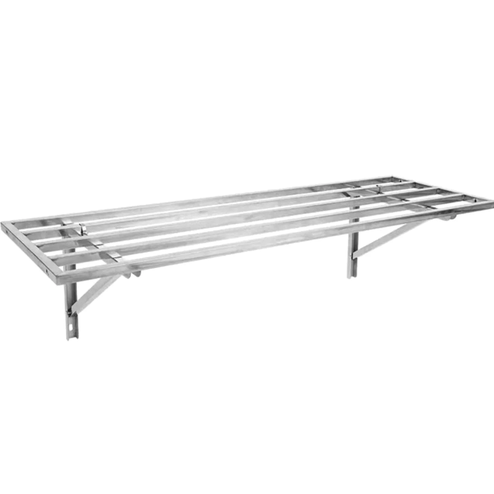 Mensola da parete resistente, robusta mensola galleggiante in metallo per garage, scaffale organizzativo ad alta capacità portante, capacità di carico 299,4 kg, per capanno degli attrezzi o negozio