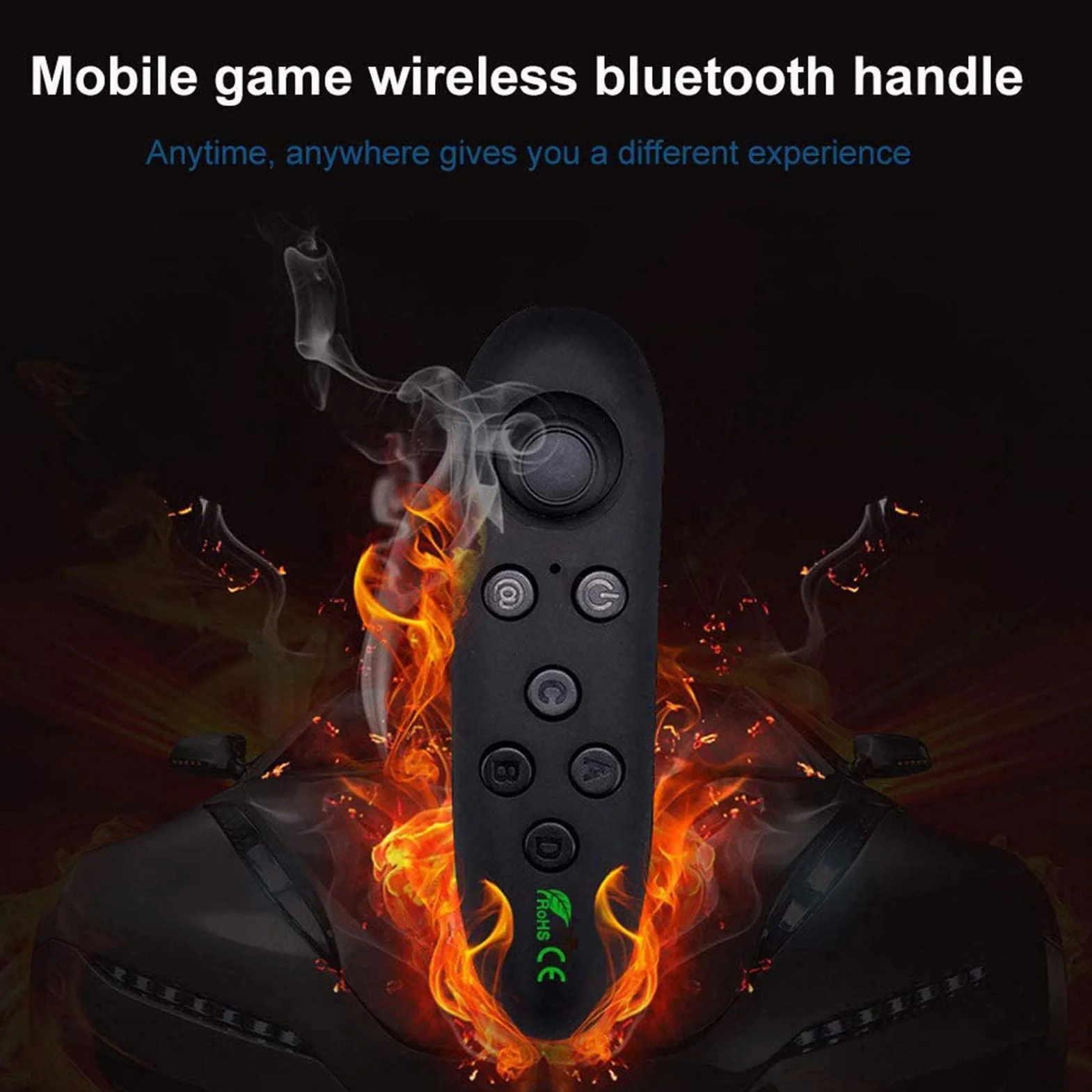 Generico Controller VR,Telecomando VR, Telecomando Wireless per Telefono Cellulare, Telecomando per Joystick con otturatore per Fotocamera Selfie per PC da Gioco, Tablet, Laptop, Smartphone