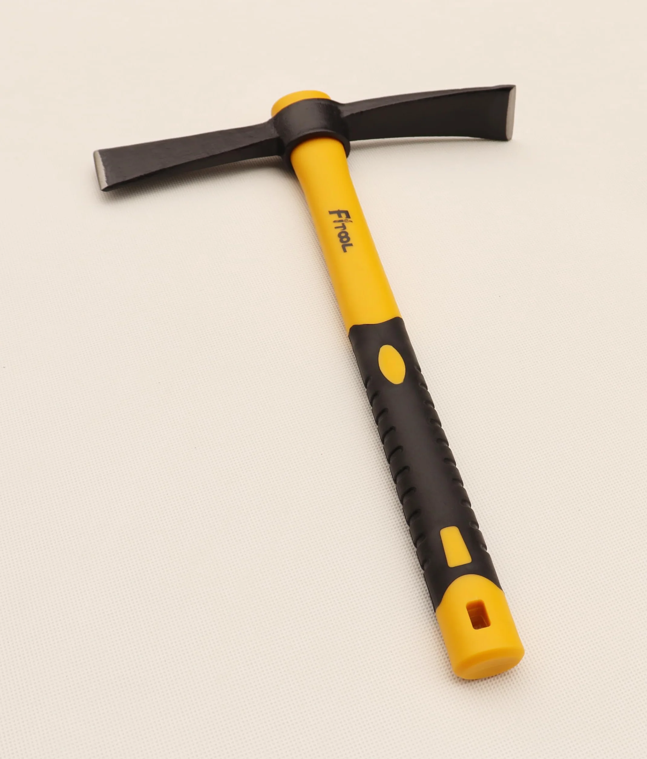 15 pollici, goccia intatta forgiata di un pezzo, manico rivestito di plastica in fibra di vetro, Mattock Cutter 1.4LB