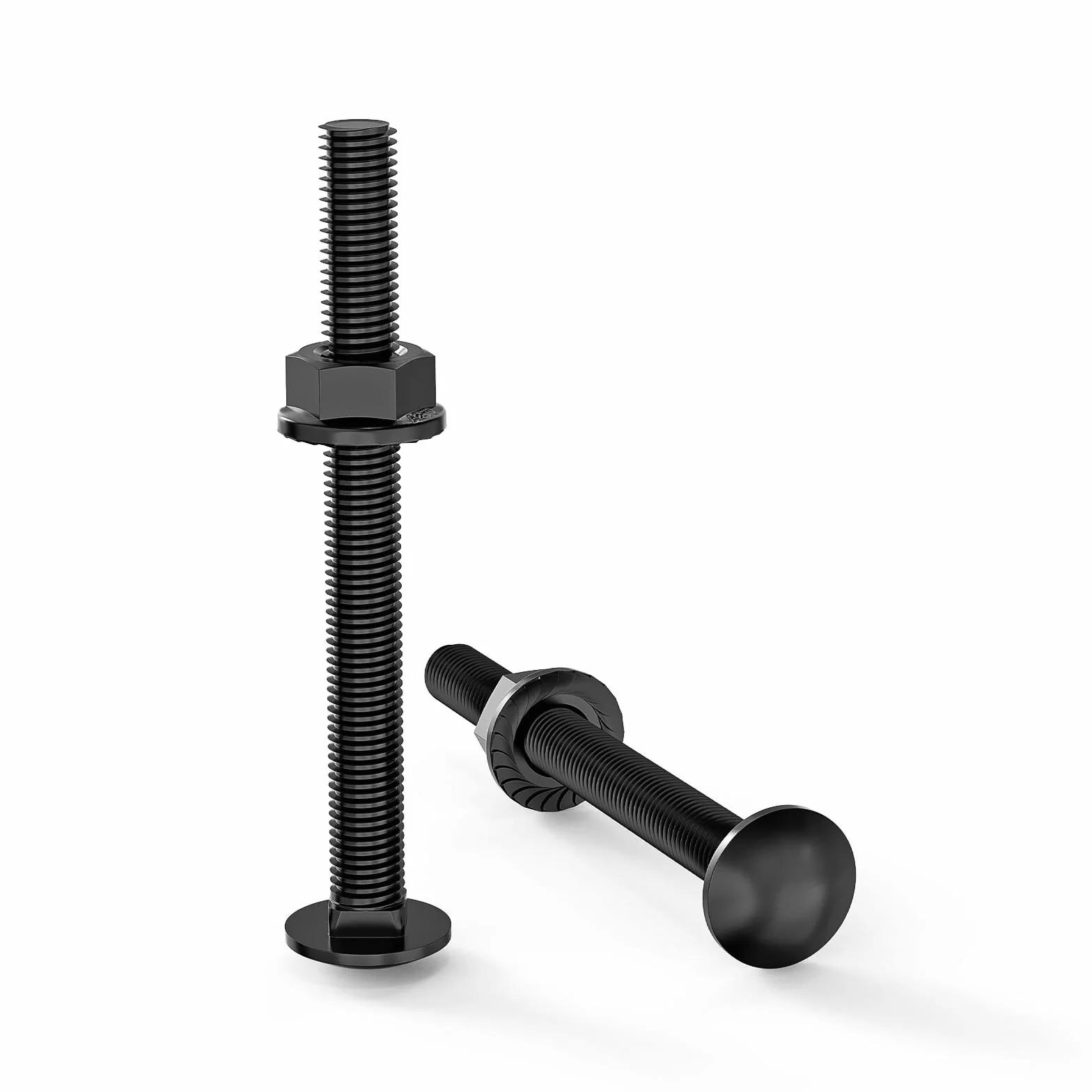 ORTAVA Viti a testa tonda M5×50 A2 V2A DIN 603 20 pezzi acciaio inox