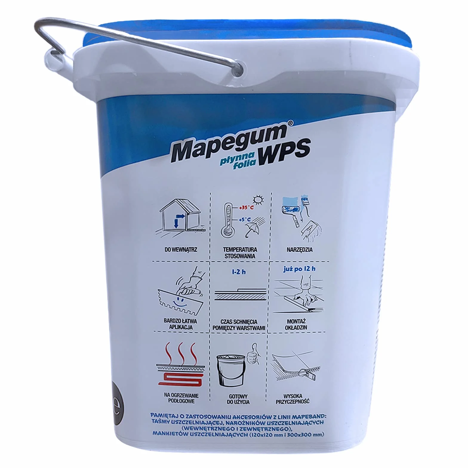 Mapei Mapegum WPS membrana anti-umidità rapida essiccazione 10 kg