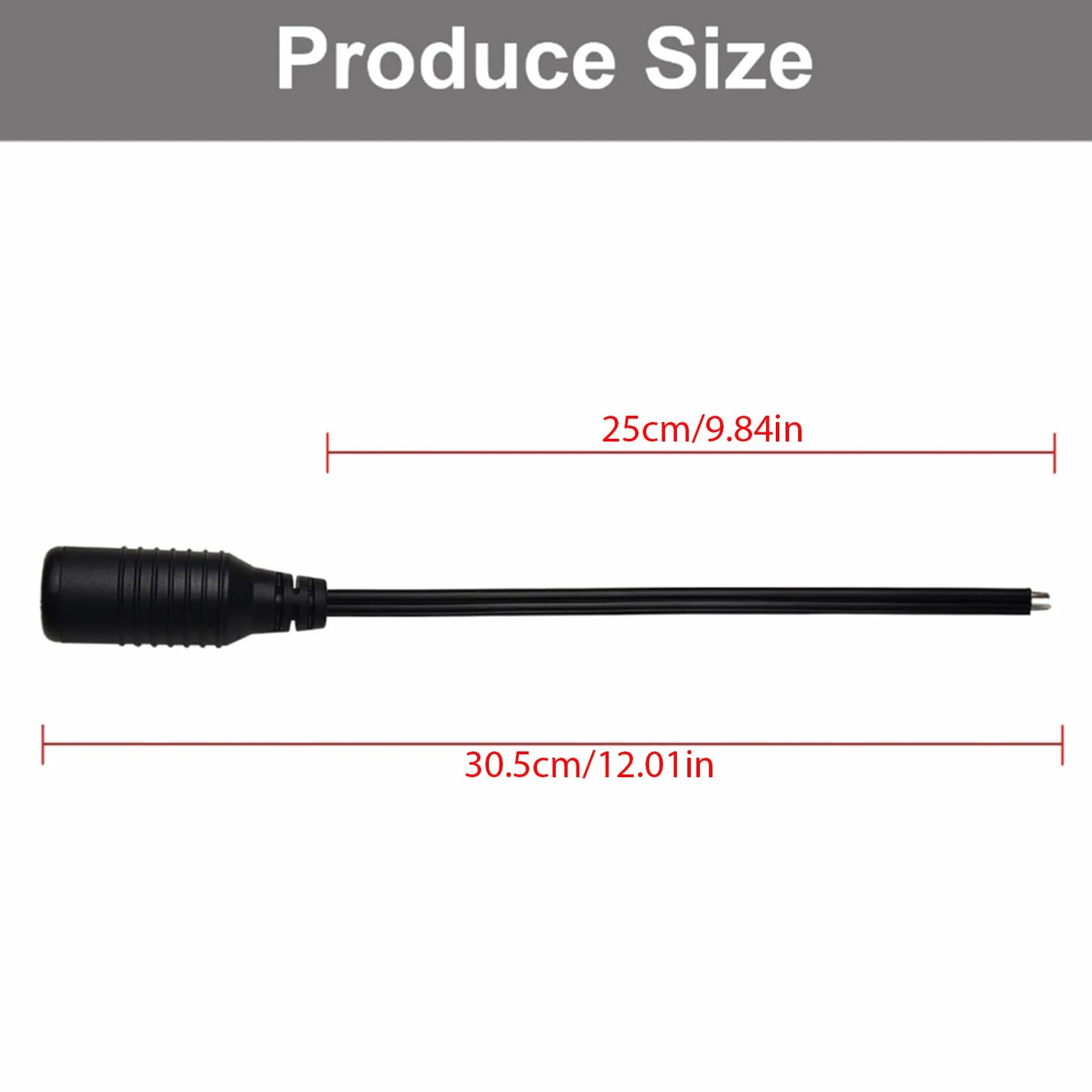 Connettori femmina DIN Filo 18AWG Cavo Adattatore Per Moto Presa di Alimentazione Adattatore Presa di Alimentazione Cavo di Saldatura Flessibile