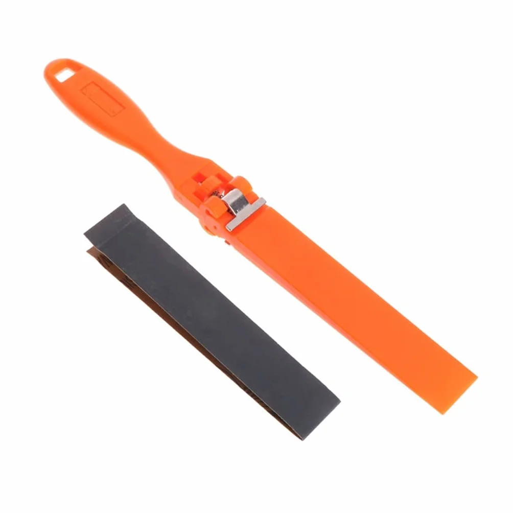 Porta carta vetrata a mano Roll Bar Clip carta abrasiva per legno metallo lucidatura