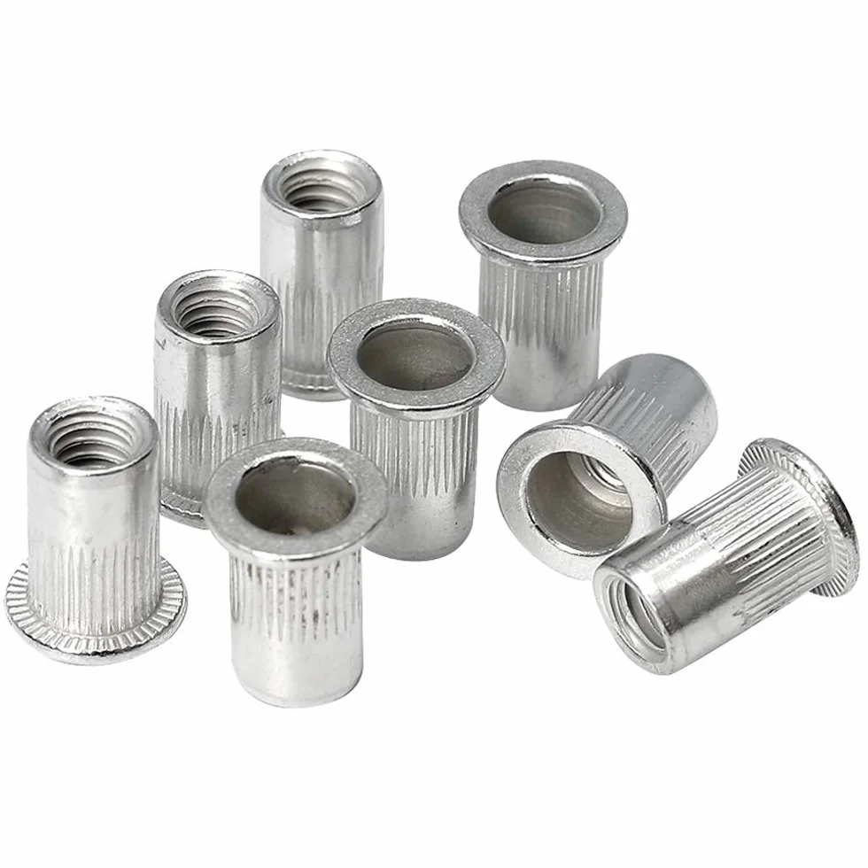 Metrico M4 alluminio rivetto dado filettato inserti Rivnuts Nutsert 70 pezzi
