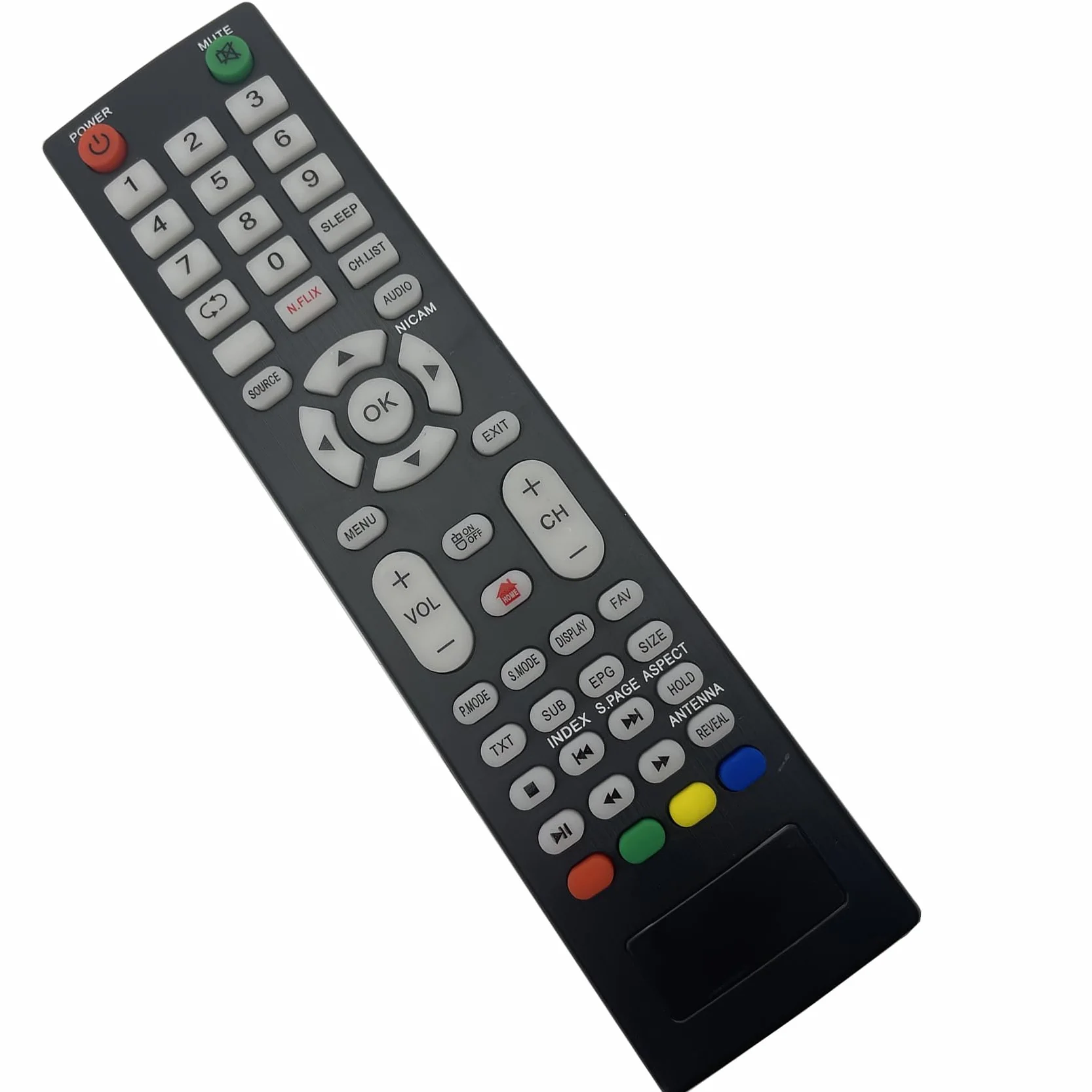 per Telecomando BOLVA TV Applicabile per telecomando bolva smart tv S-4088 S-3288 S-4088 S-4098 S-4366 BL-6566S - Nessun Bisogno Di Programmazione