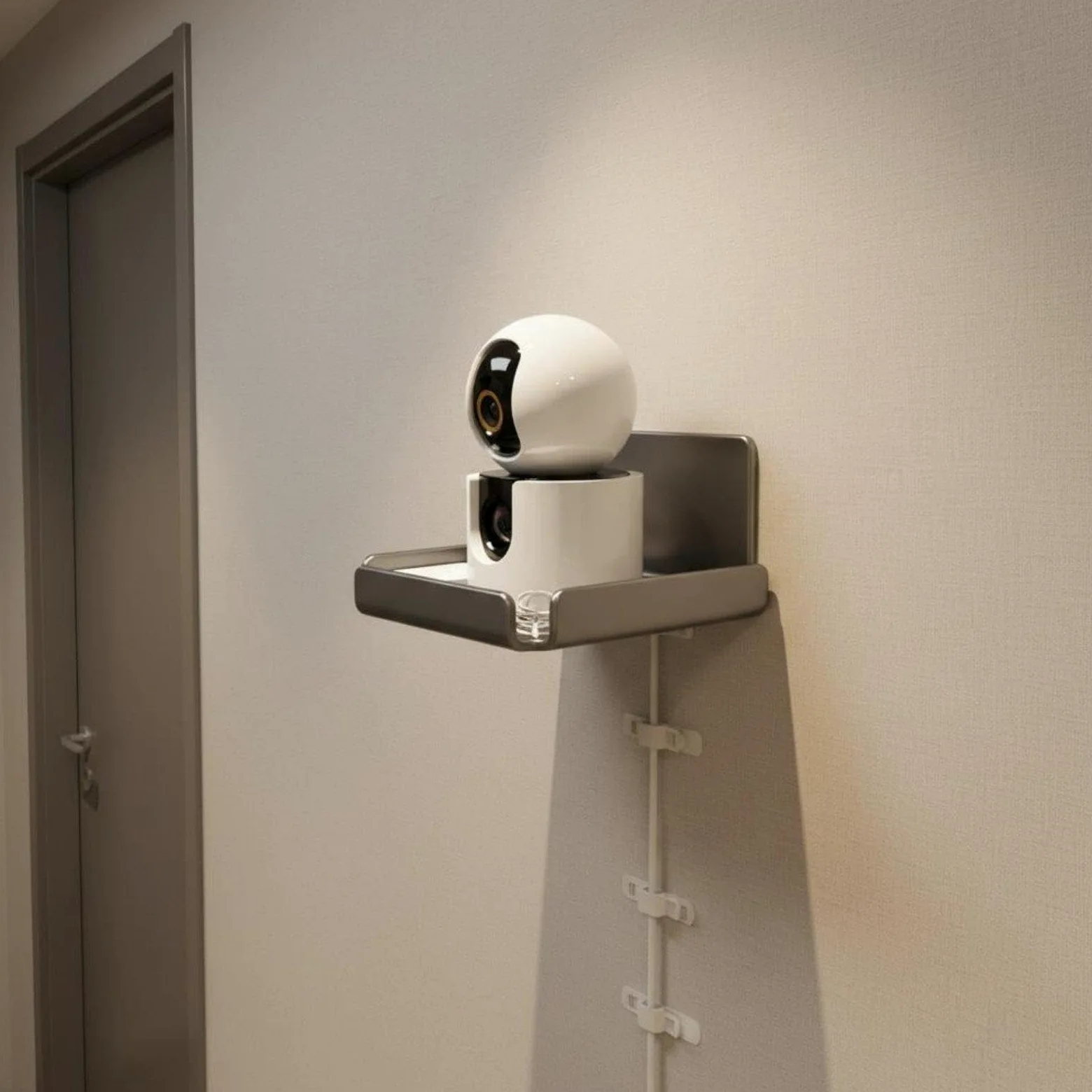 rockible Staffa di Montaggio per Dispositivo di Osservazione (6 Pezzi) - Installazione Semplice - Mensola Multifunzionale per Telecamera - Ideale per L'ing, 6 Pezzi
