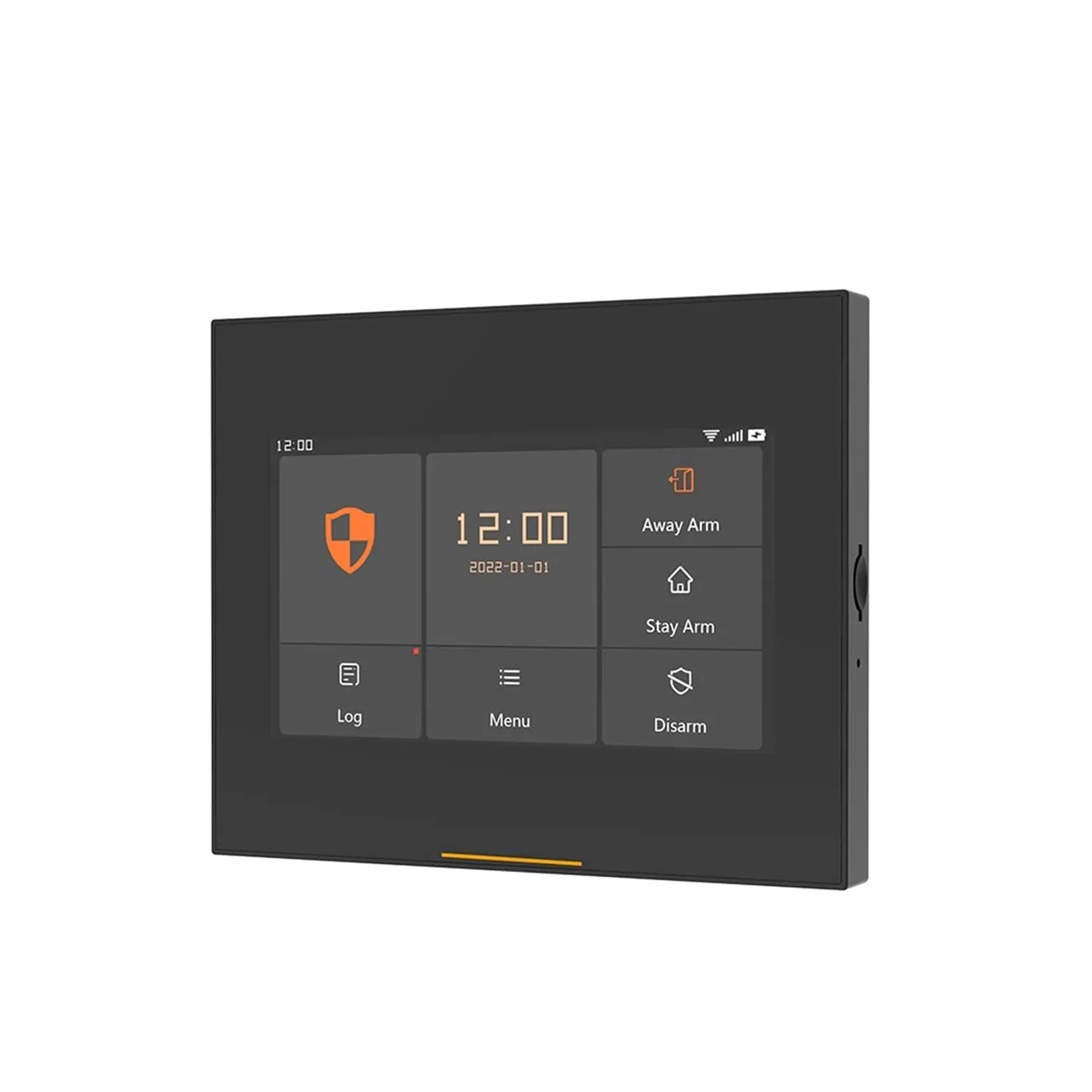 Kit Allarme Casa, Wi-Fi GSM HD. Home Security Allarm System Kit scassinatore wireless 433MHz Tocco completo Anti-impronta digitale Supporto Smart Life(Ost-H501-HD-2G-panel)