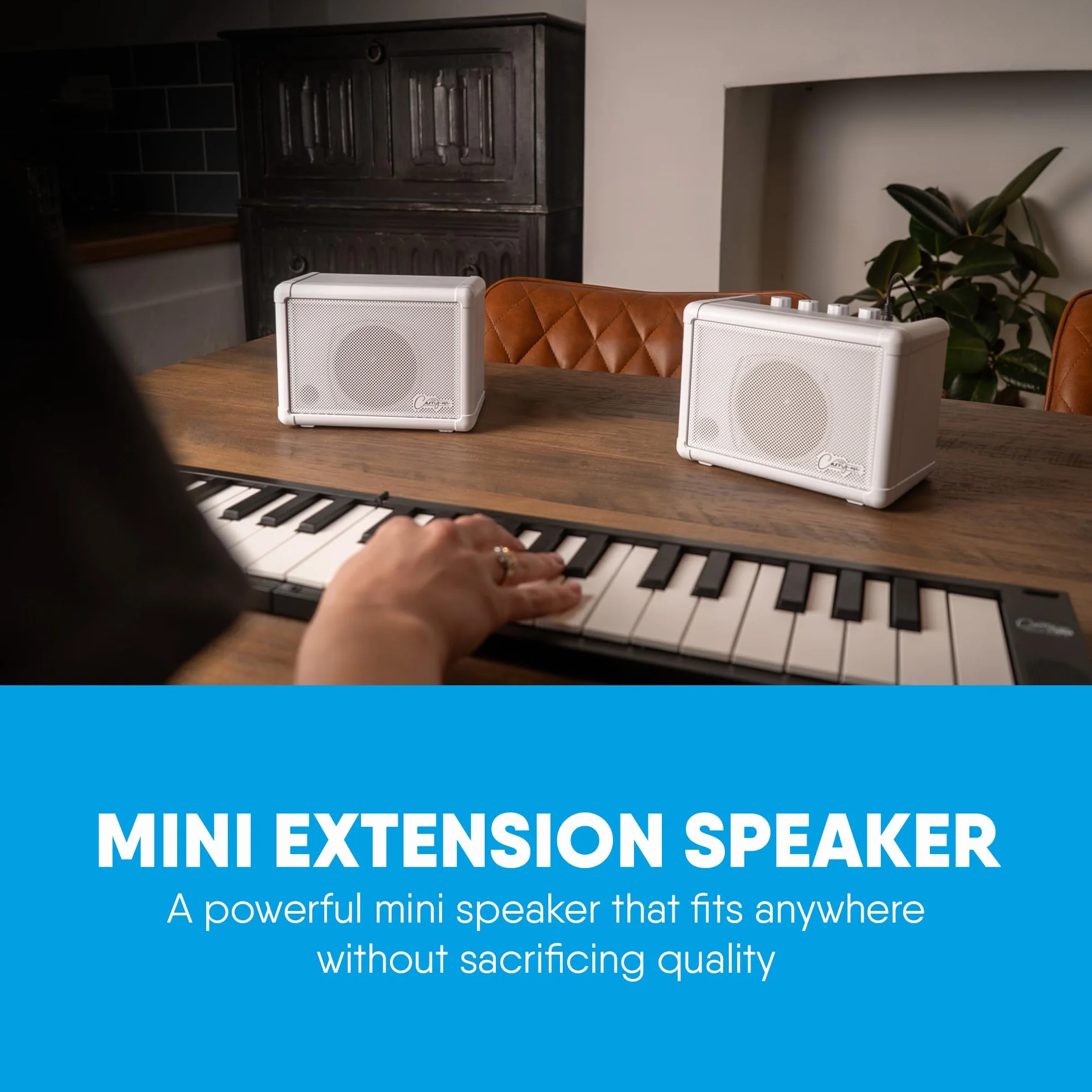 Carry-on Mini altoparlante di estensione da 3 Watt Mini altoparlante compatto 3 Watt mini amplificatore combinato portatile