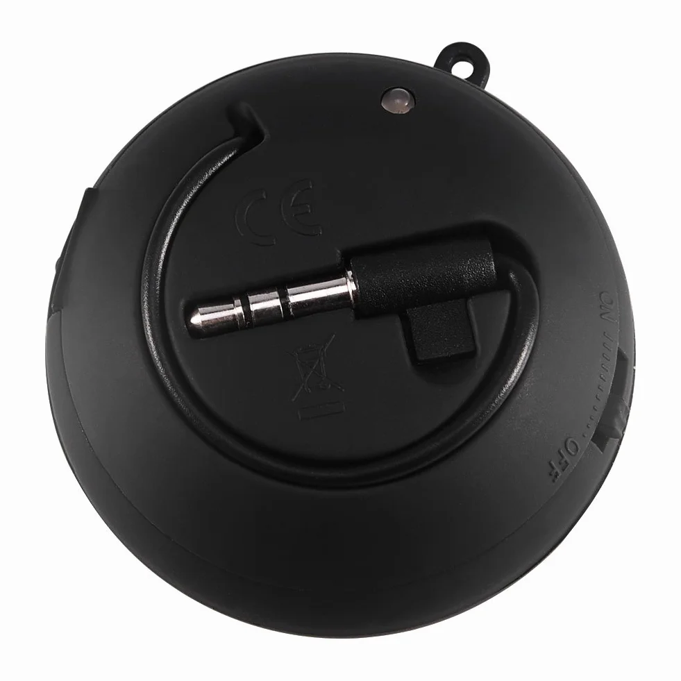 Altoparlante portatile da 3,5 mm, mini altoparlante wireless con presa jack da 3,5 mm, mini altoparlante portatile da viaggio da 3,5 mm Batteria incorporata per telefono cellulare