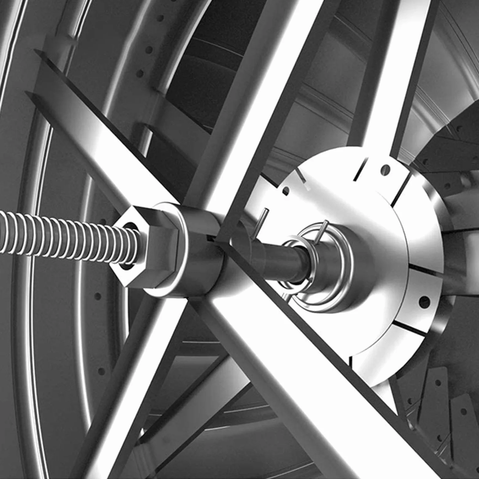 Comignolo con turbina Rotante da 300 mm per Una Ventilazione efficiente del Tetto in Case, fabbriche, soffitte e aziende agricole.