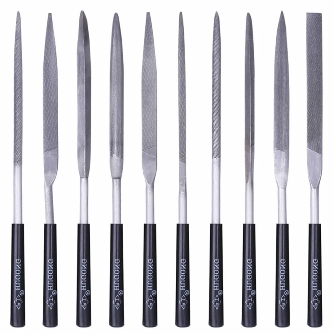 Set 10 lime per ago metallo diamantate mini per legno metallo plastica gioielli