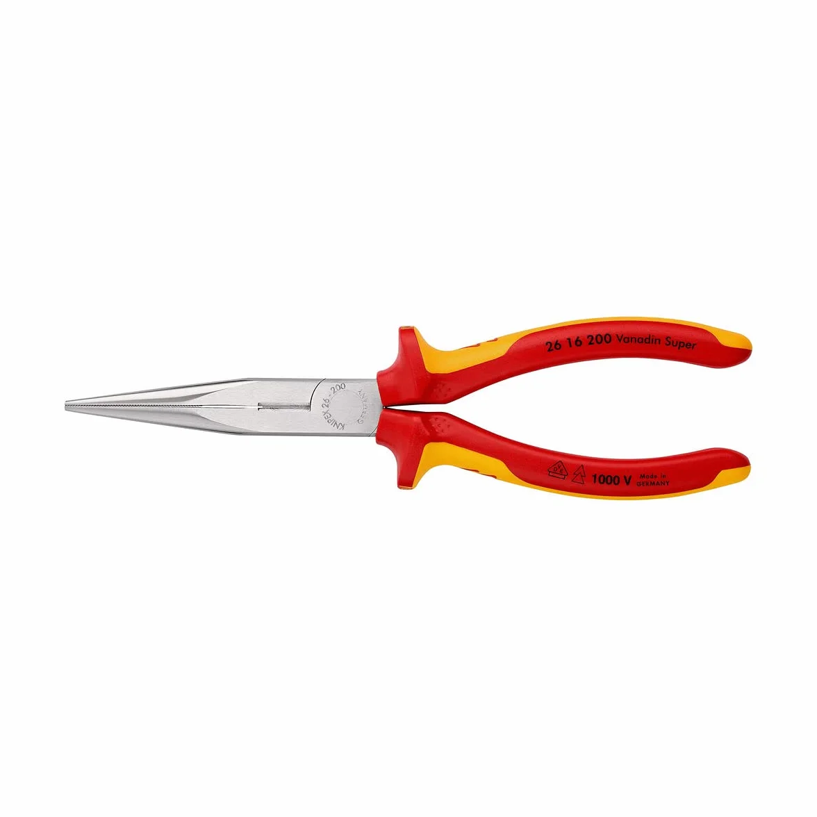 Knipex 26 16 200 SB Pinza con becchi mezzotondi 200 mm