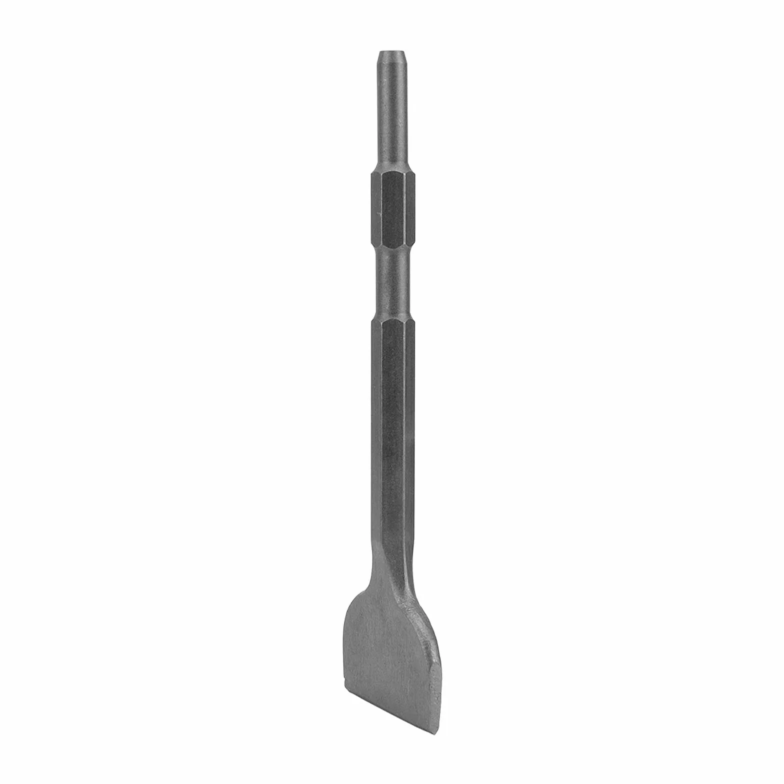Scalpello per Martello Perforatore con Codolo Esagonale Piatto Largo per Rimozione Piastrelle e Muratura