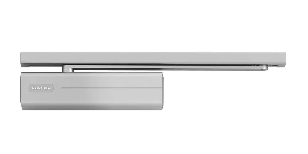 Tesa Assa Abloy DC700-DEV1 DC700 Chiudiporta con binario scorrevole argento