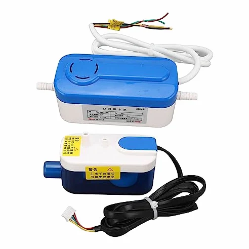 Pompa Condensa Professionale 24L/h - Serbatoio 200ml Rimovibile per HVAC/Deumidificatori con Sensore