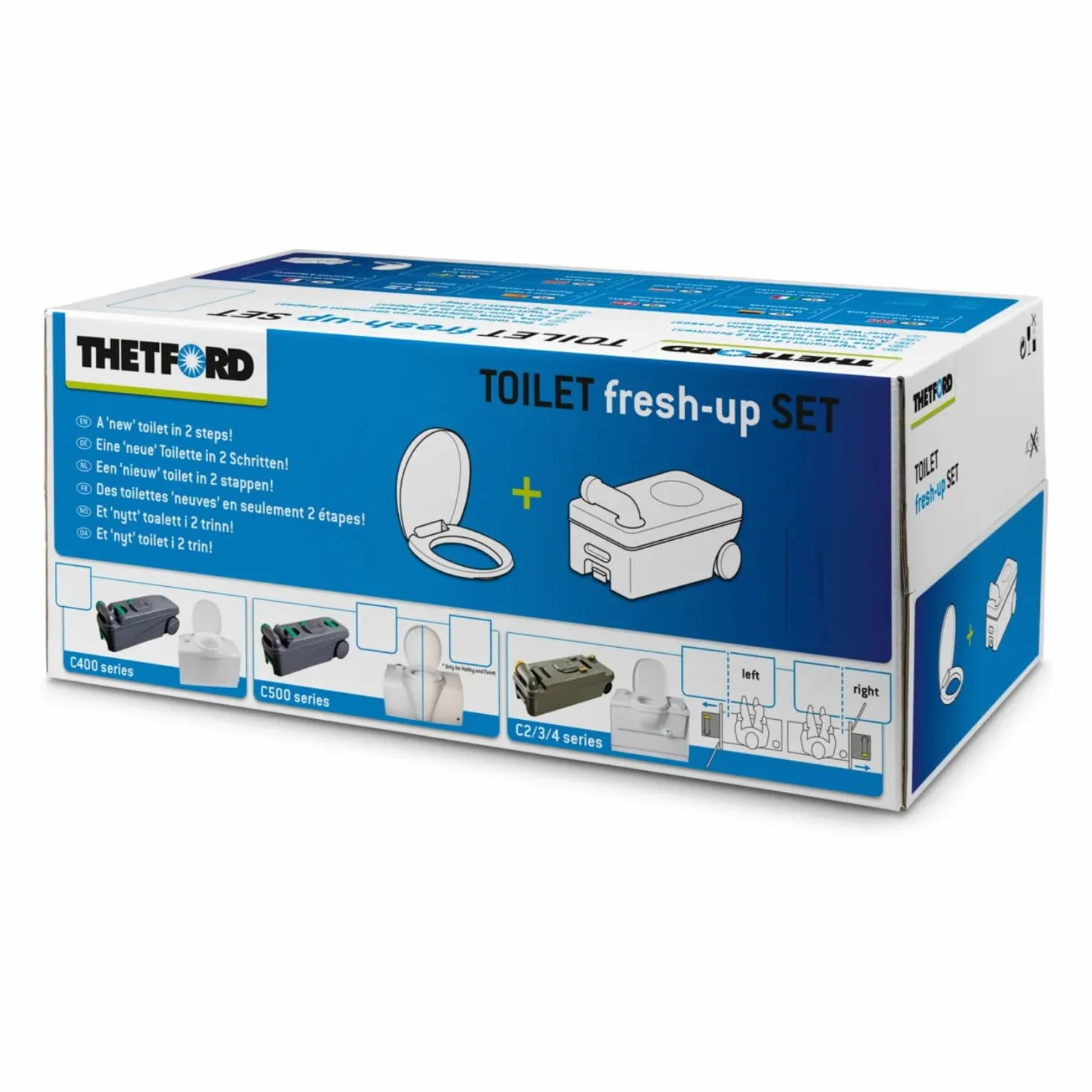 Thetford 0402228N Fresh Up Set per toilette a cassetta C400