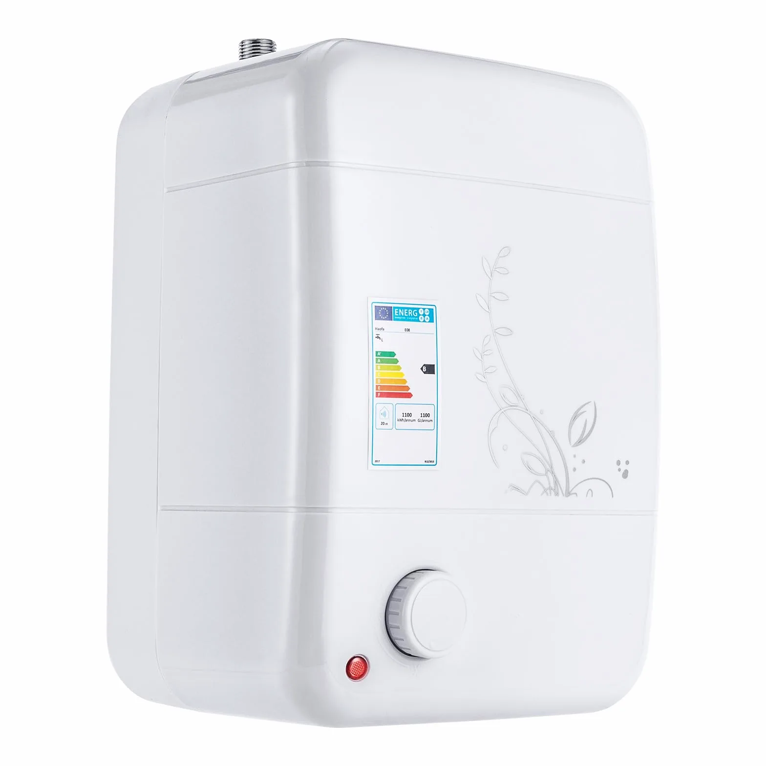 Scaldacqua istantaneo elettrico 1500 W, mini scaldabagno sotto il lavandino | Scaldacqua Temperatura dell'acqua 30-65℃, Impermeabile IPX4, Per Cucina, Bagno