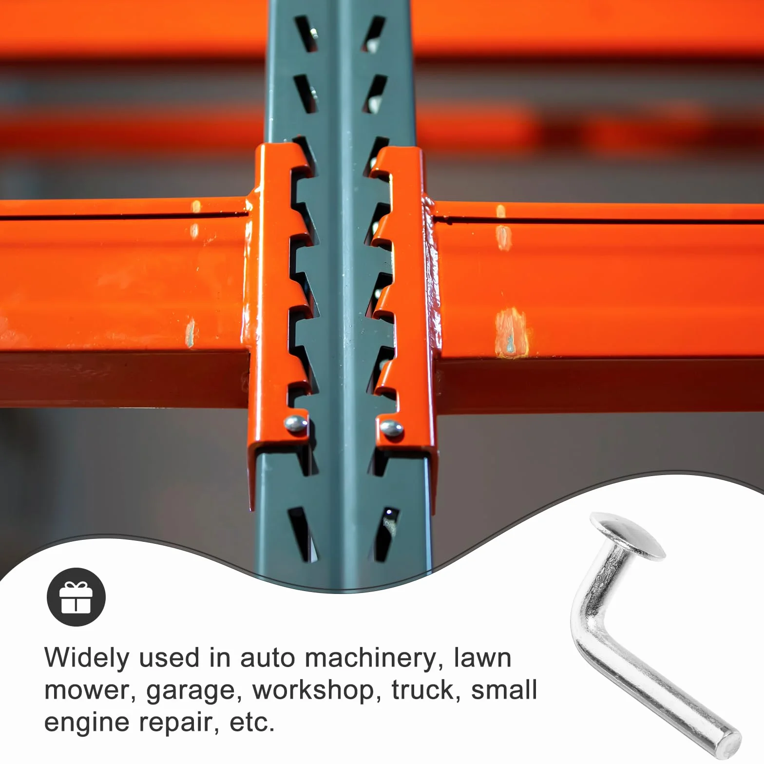 generic Perni Di Sicurezza Universali M5 Con Bulloni a Testa Tonda 100 Pezzi Antiruggine Per Scaffalature Pallet Magazzini E Uso Domestico Facili Da Installare