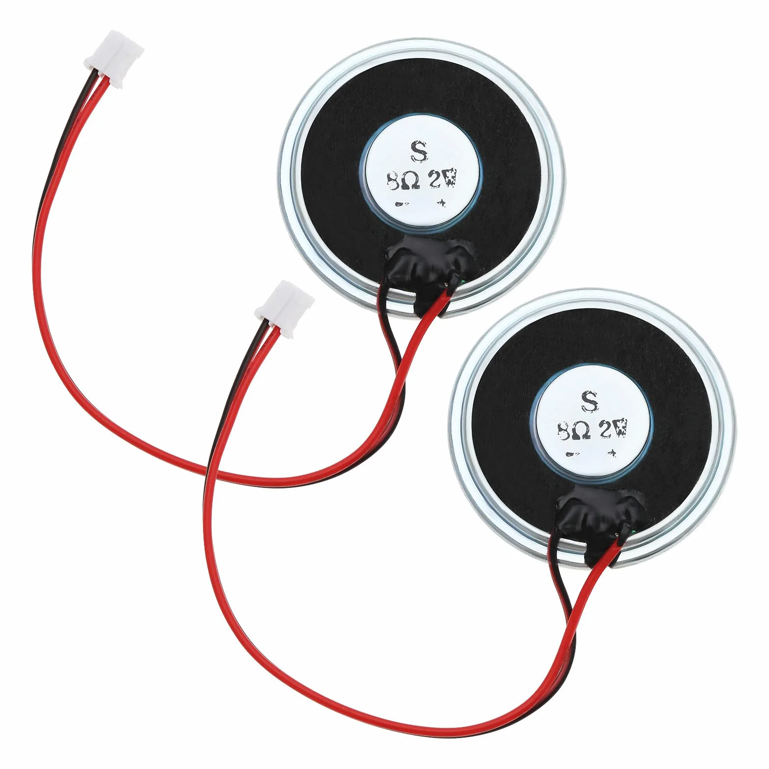 Altoparlante magnetico 2 W 8 Ohm di forma rotonda altoparlante con connessione JST-PH2.0 Diametro 40 mm Micro altoparlante interno con filo