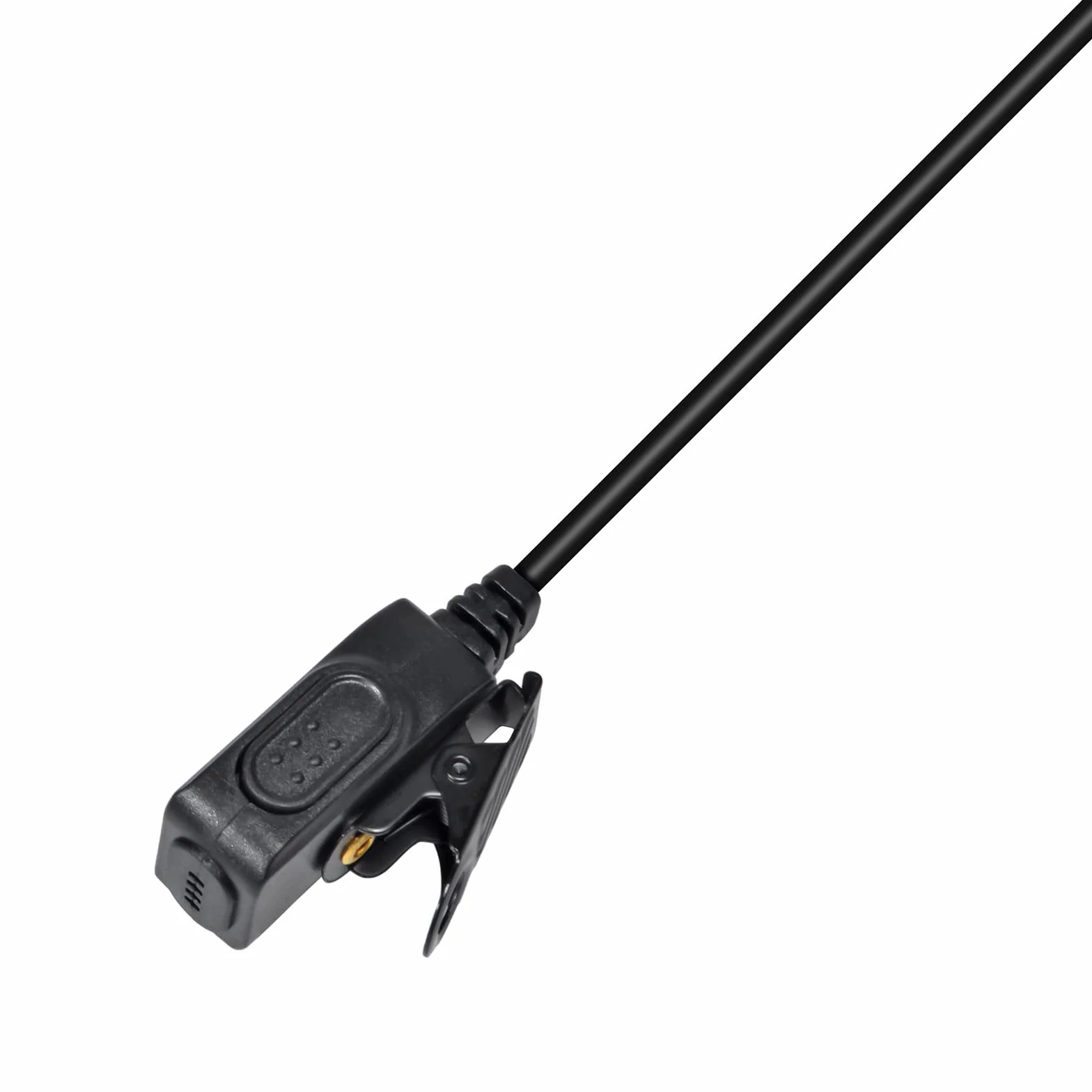 UAYESOK Auricolare radio a 2 pin con microfono PTT e auricolari morbidi per Midland G7 G7PRO G8 G9 G5 G6 XT60 XT70 M24 M48 GXT550 GXT650 Alan39 Alan42 PMR446