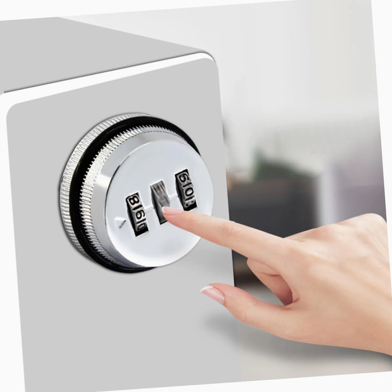 SHINEOFI 5 Pezzi Serratura con Combinazione per Armadietti Sicurezza per Armadi Design Elegante e Adatta per Ufficio e Casa
