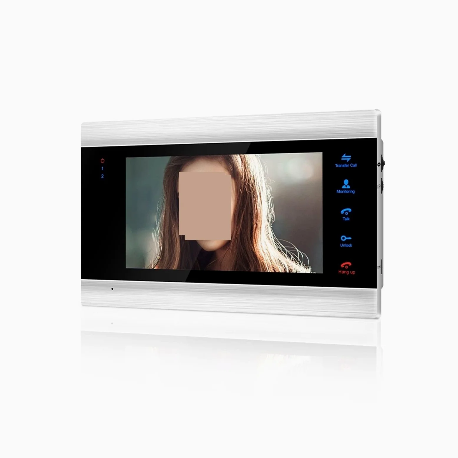 Videocamera per Campanello, di sicurezza for videocitofono 960P AHD come slave con rilevamento del movimento dei messaggi vocali,Allarme Casa,Citofono Smart