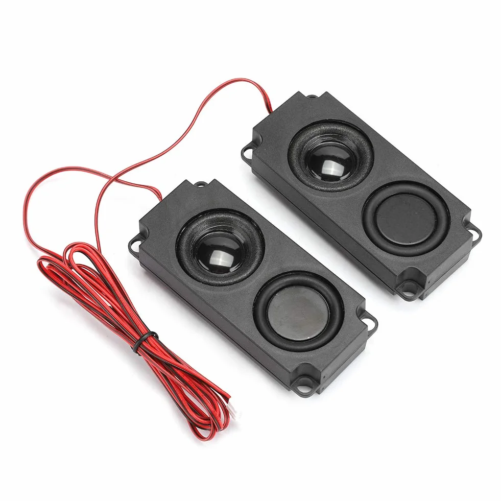 Altoparlante Stereo da 8Ω 5W 40mm Cavità Magnetica Doppio Altoparlante Altoparlante Doppio Cono Audio Portatile Per Bassi Pesanti Per Monitor TV