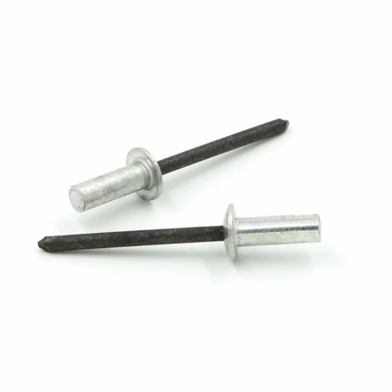 IERO Rivetti Chiusi a Tenuta Stagna Alluminio Acciaio Testa Tonda 4.0x8.0mm ISO15973 Box 1000 sztuk