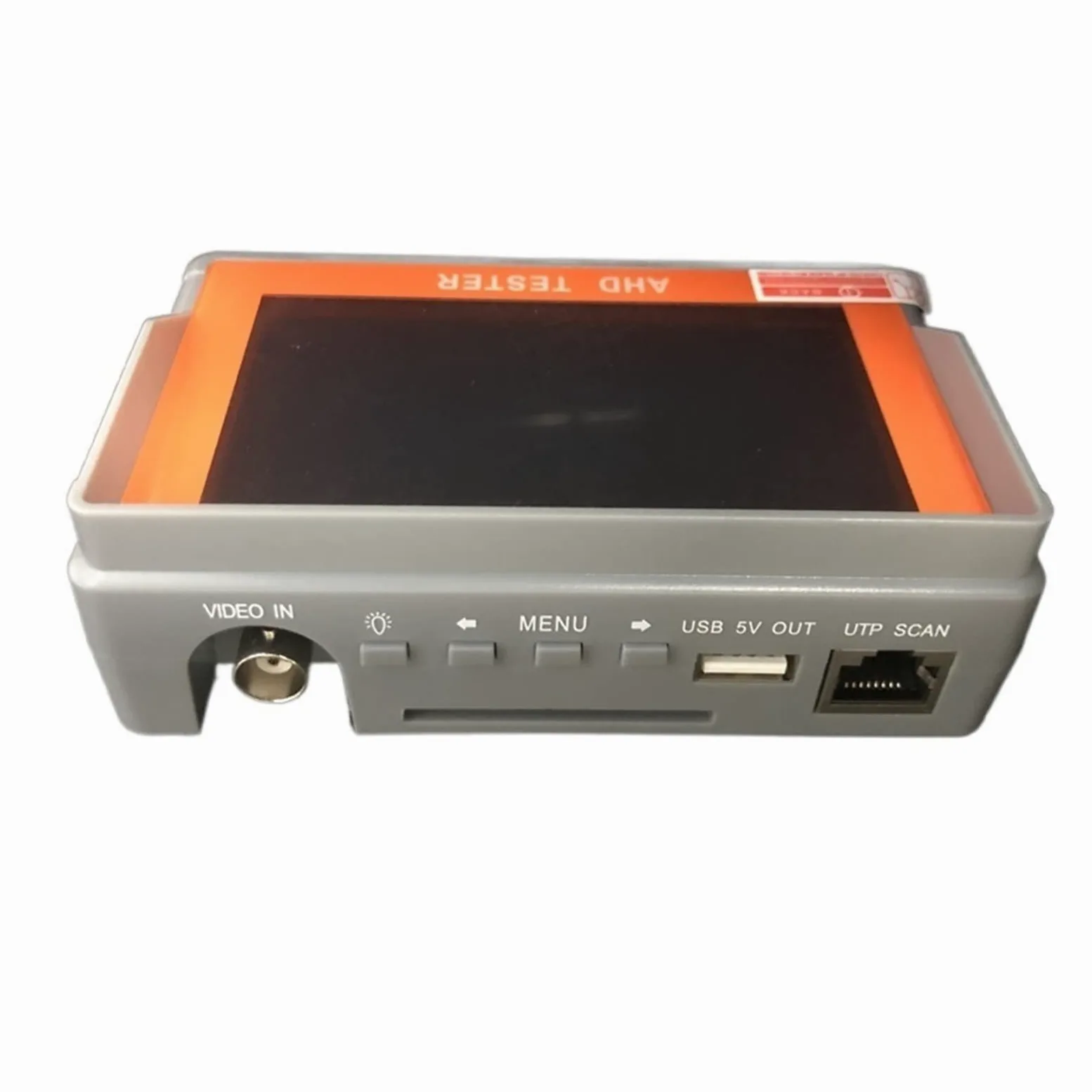 Tester CCTV, Tester CCTV 2 in 1 da 4,3 pollici, tester for telecamera IP polso portatile, for analogica AHD, supporto PAL/NTSC, uscita DC12V