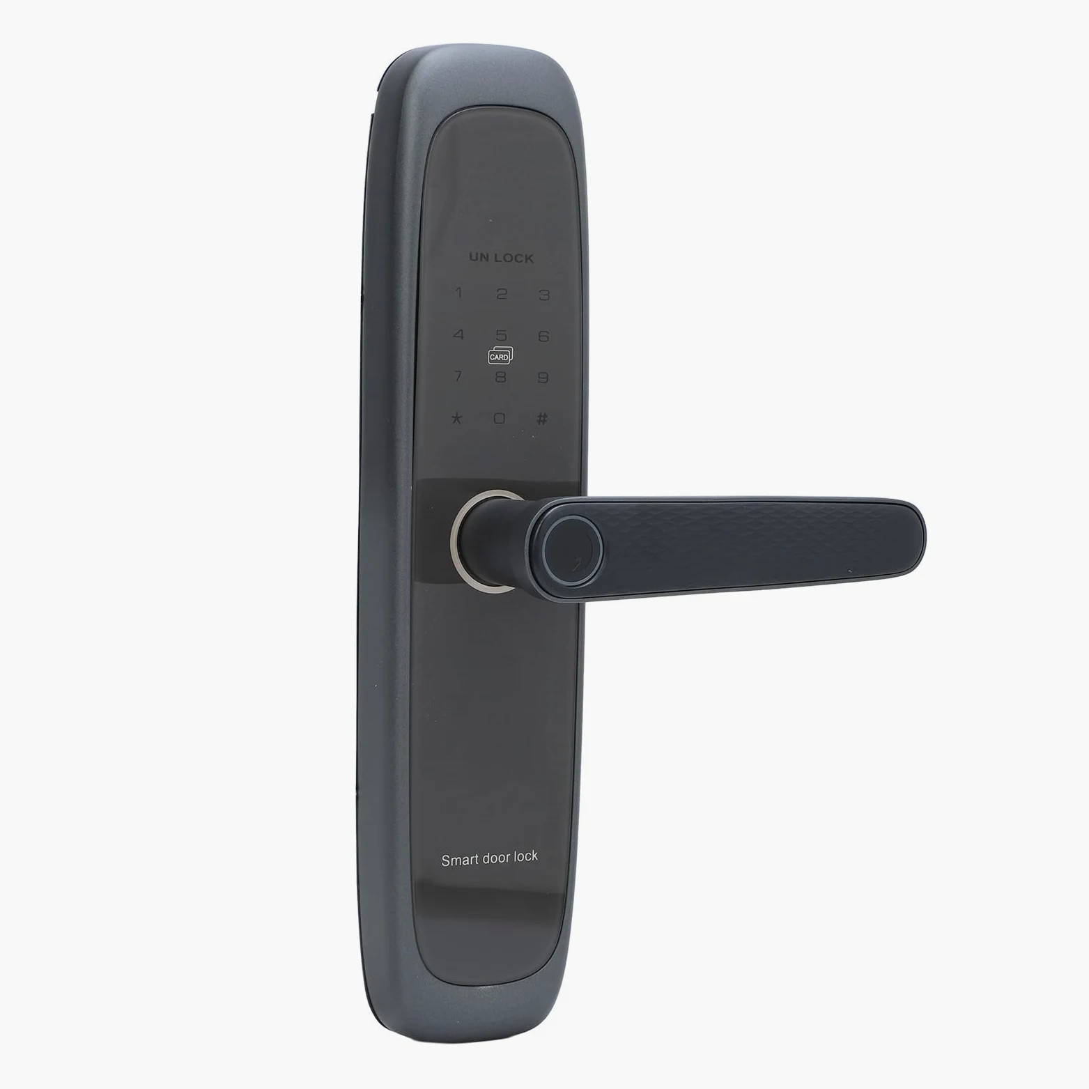 Tastiera con Impronta Digitale Maniglia per Porta Serratura Smart Keyless Entry per Sicurezza Avanzata Domestica Lega di Alluminio 1 unità (6068)