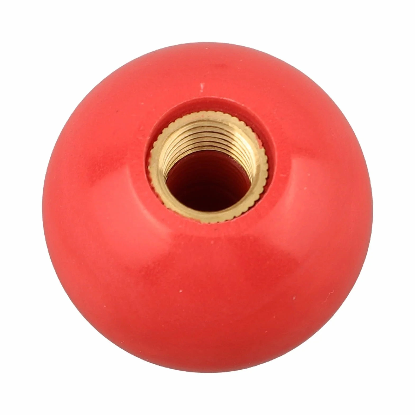 Impugnatura Dado a Sfera con Bachelite e Anima in Ottone M12-40Red per Macchina Utensile