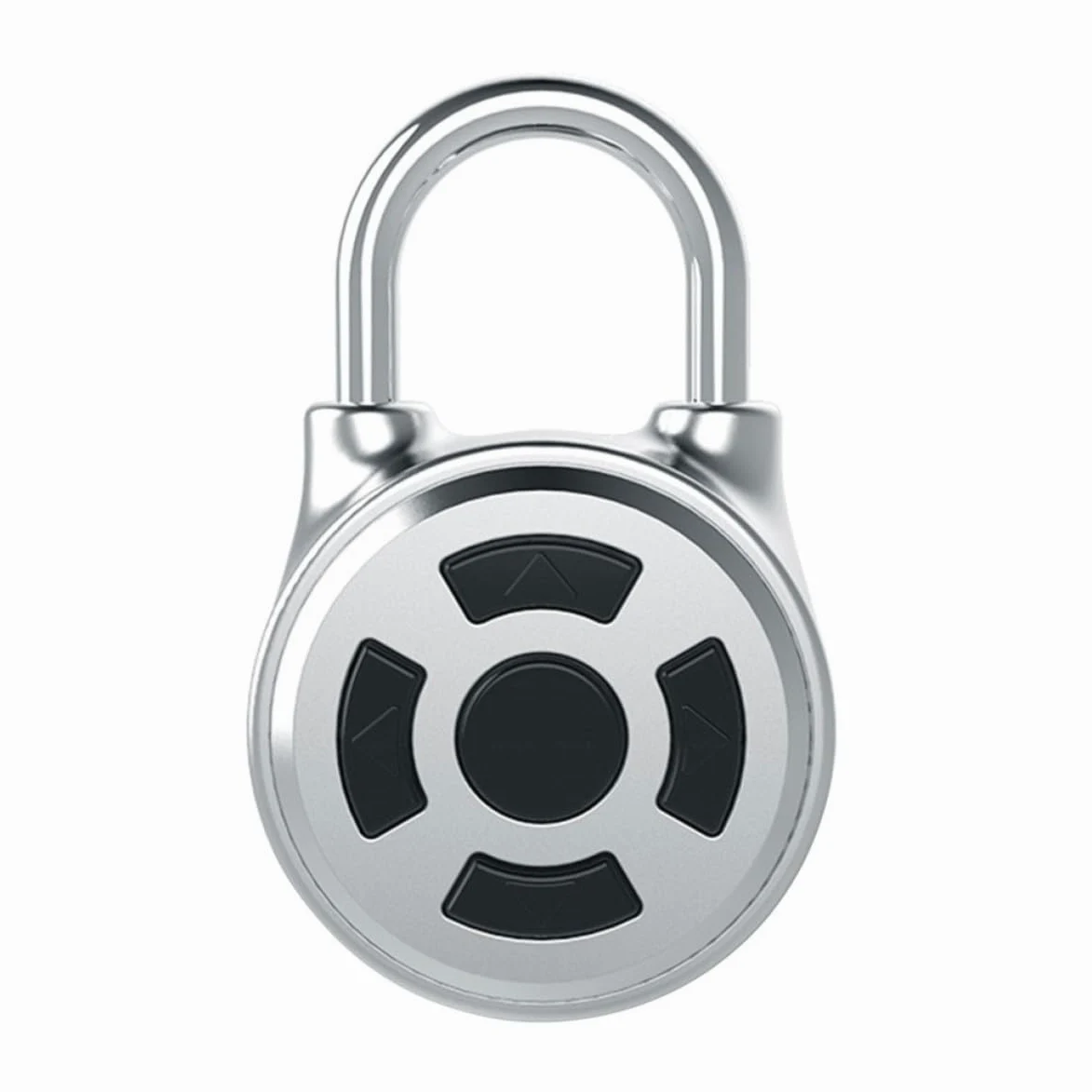 VICASKY Lucchetto per Armadietto Wireless, Lucchetto Combinazione per Valigia, Acciaio Inossidabile e Lega di Zinco, Argento, Controllo App, Sblocco Password, per Armadietto Palestra