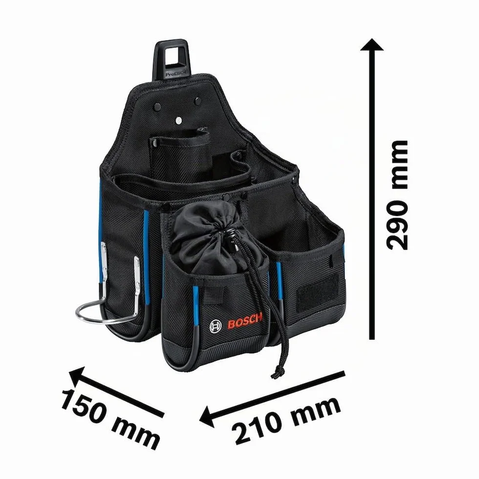 Bosch Professional Kit cintura portautensili ProClick 108 L/XL GWT 4 GWT 2 ProClick Holder