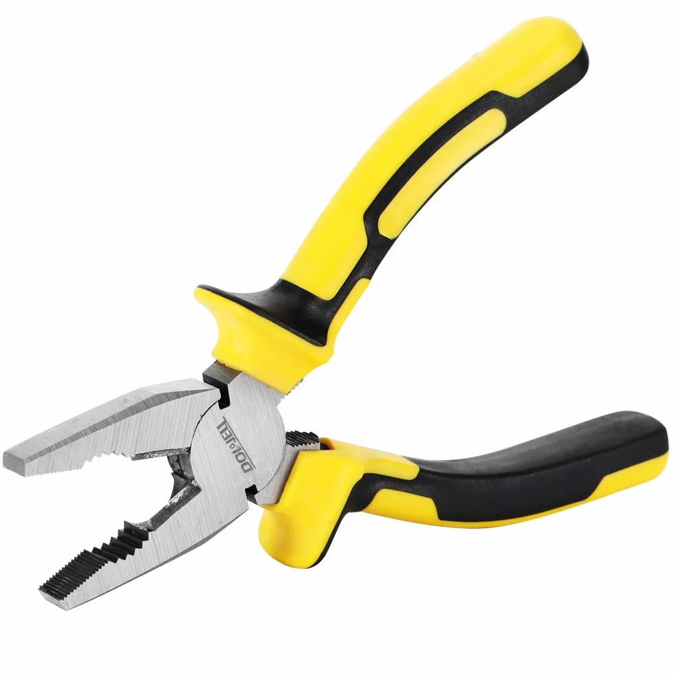 DOWELL Pinze di combinazione Lineman 6 pollici Heavy Duty Nickel Chromium Steel