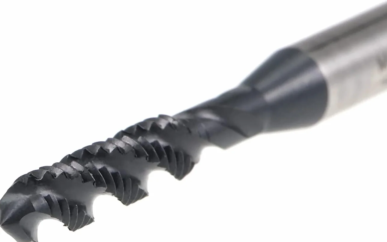 TOP-VIGOR Maschi filettati a spirale M4 x 0,7 mm HSS nitrurazione H2 2 pezzi