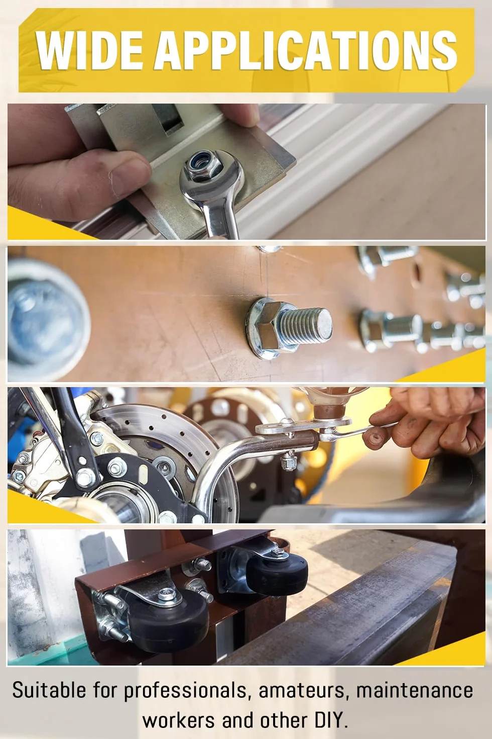 Dadi Esagonali a Flangia M8 DIN 6926 Autobloccanti Dentati Acciaio Inox A2