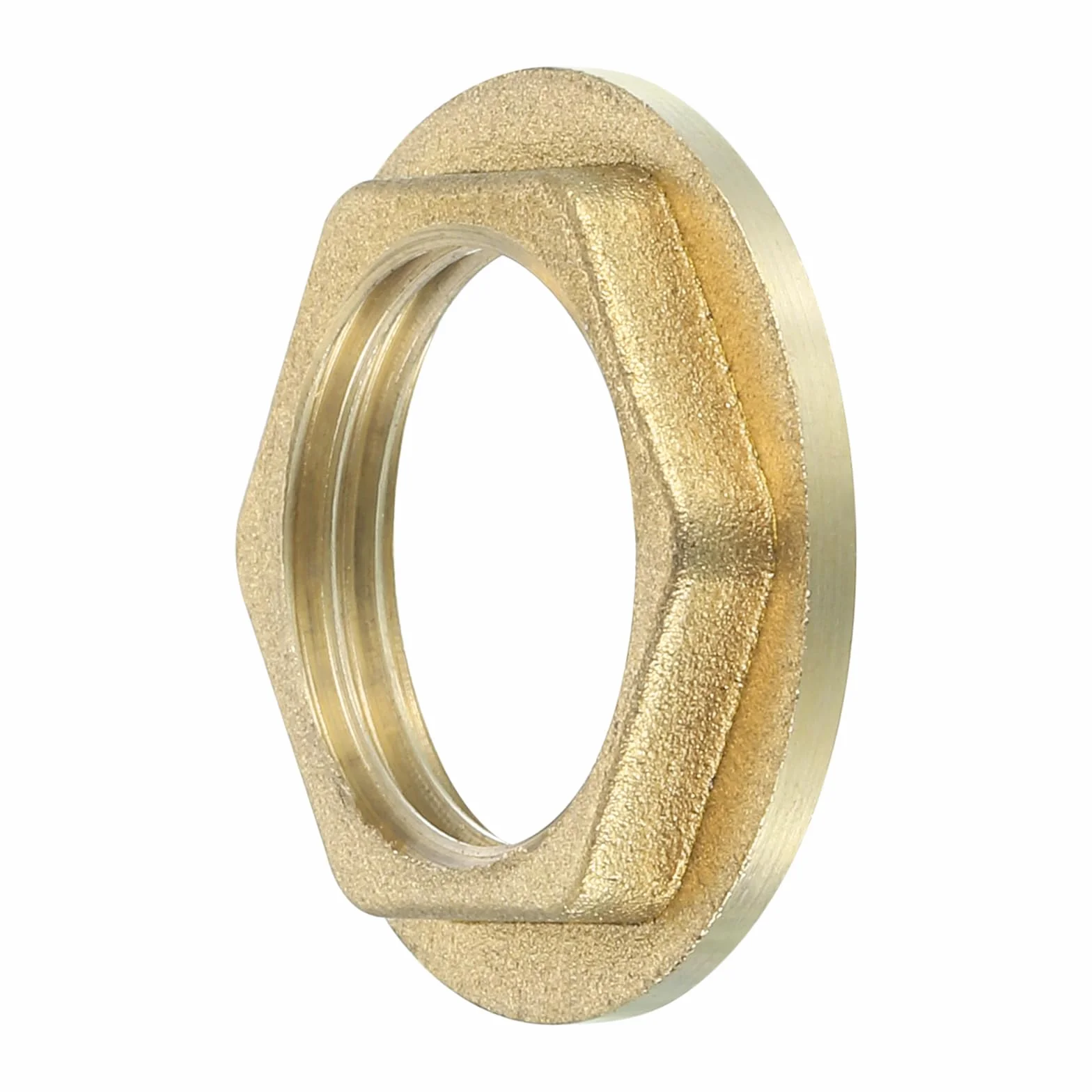 QUARKZMAN Dado Esagonale Bloccaggio Flangia G1/2 Raccordo Tubo Femmina Filettato Ottone 8Pz