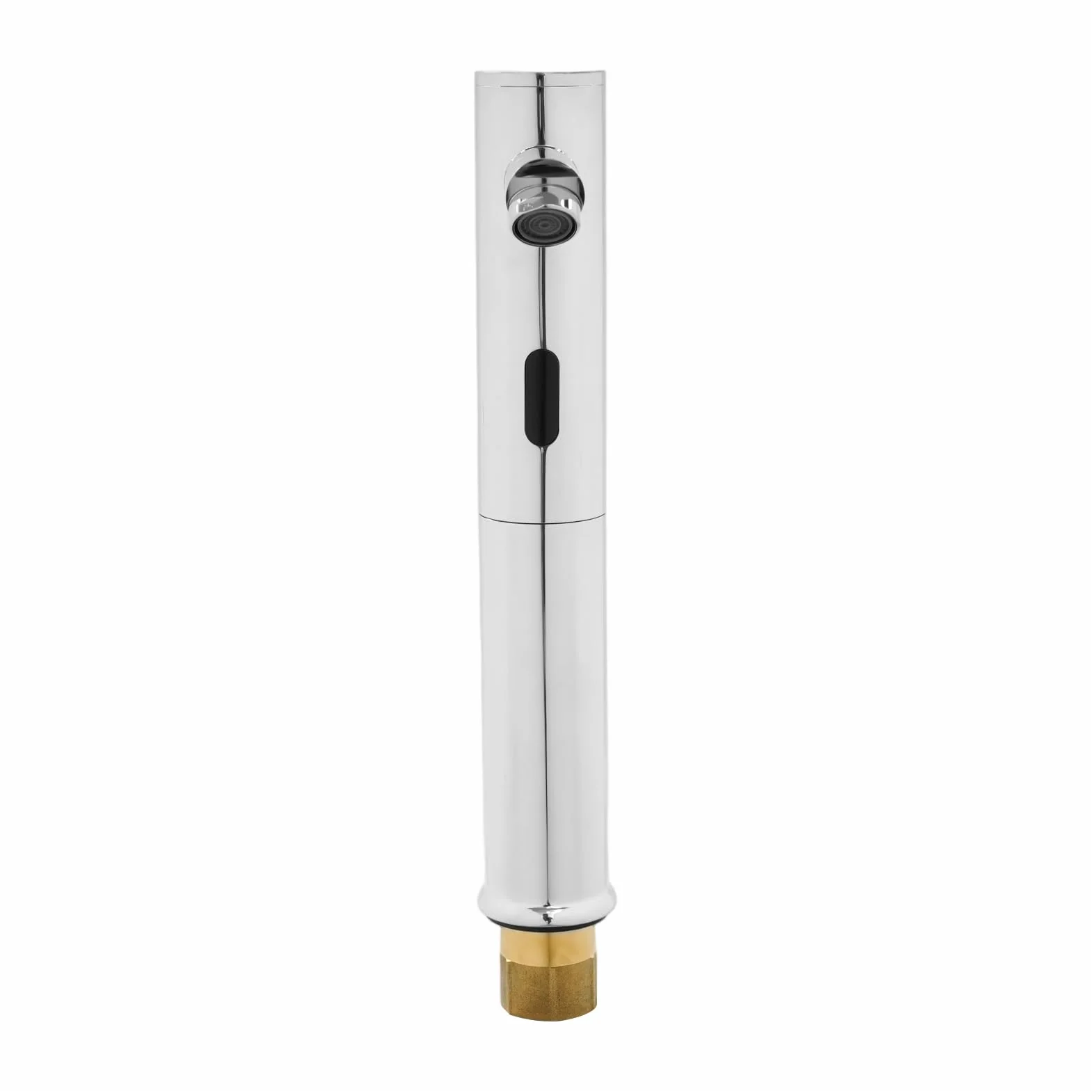 Rubinetto con sensore a infrarossi 32 cm per lavabo senza contatto ottone alto moderno