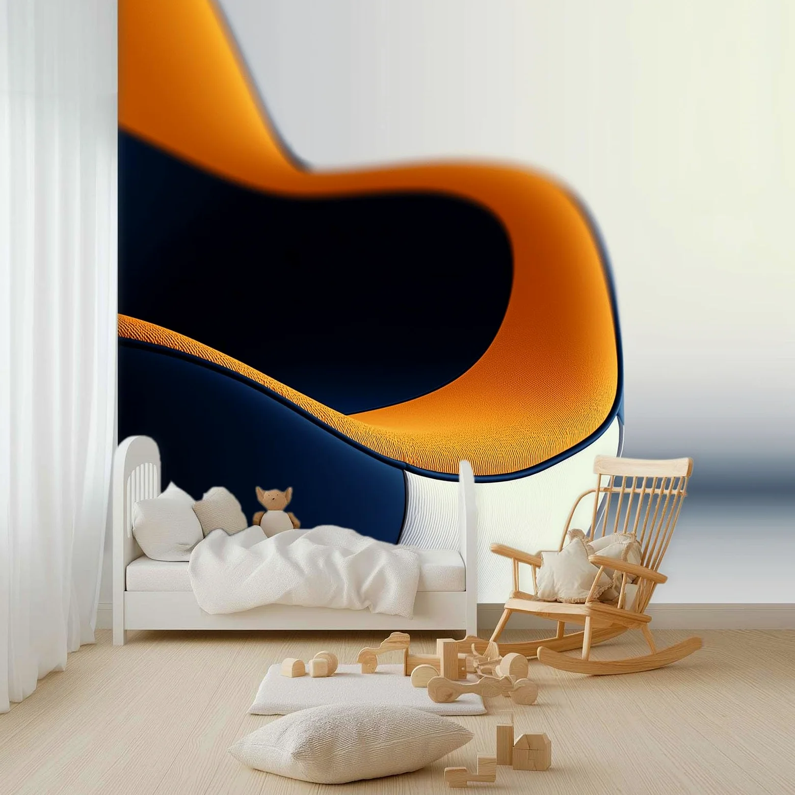 Carta da parati fotografica moderna in stile industriale con forme geometriche, 500 x 280 cm, beige, carta da parati in tessuto non tessuto di alta qualità, decorazione 3D per soggiorno, camera da