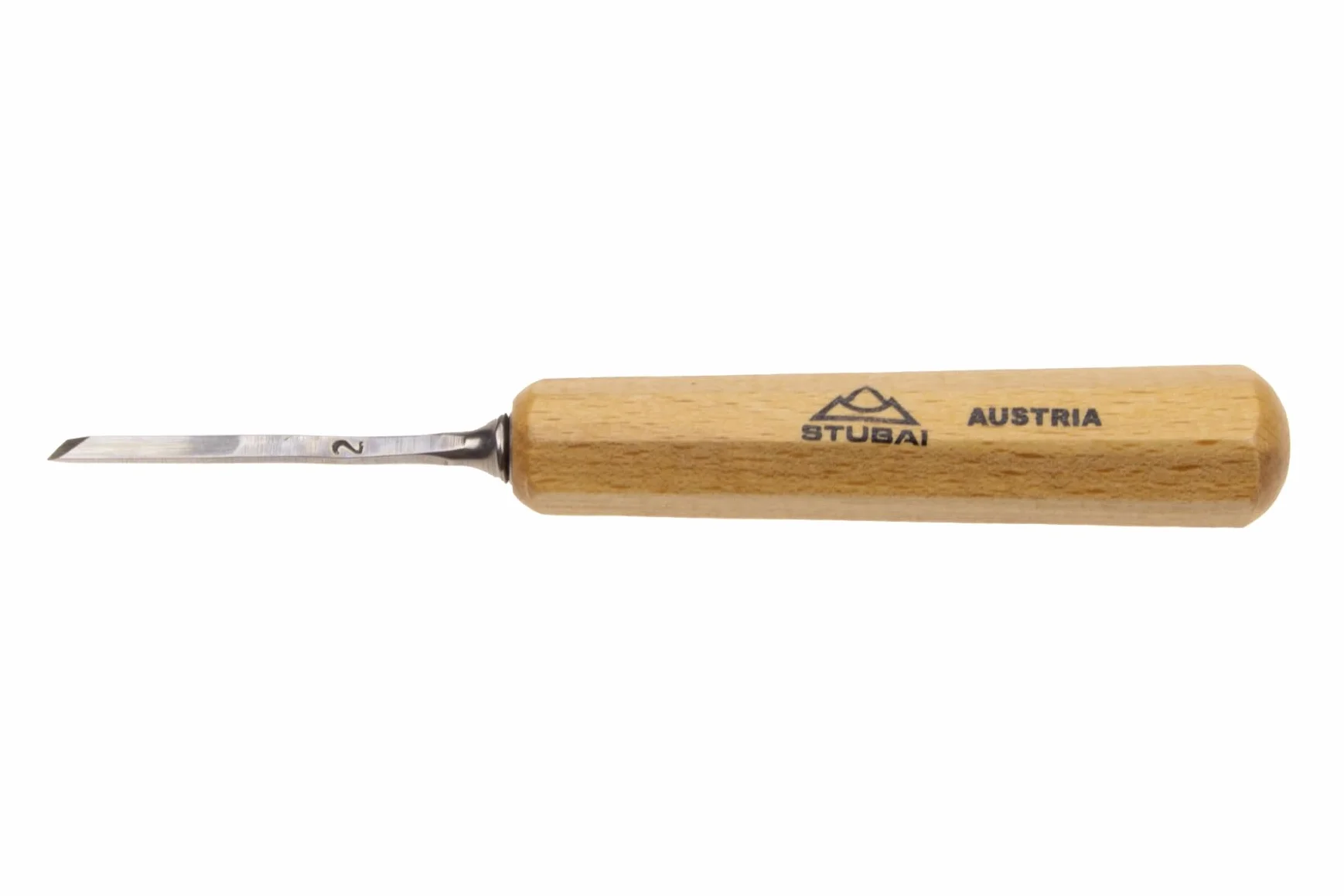 Stubai 585606 Confezione Mini Sgorbie Manico, 100 mm, 6 Pezzi
