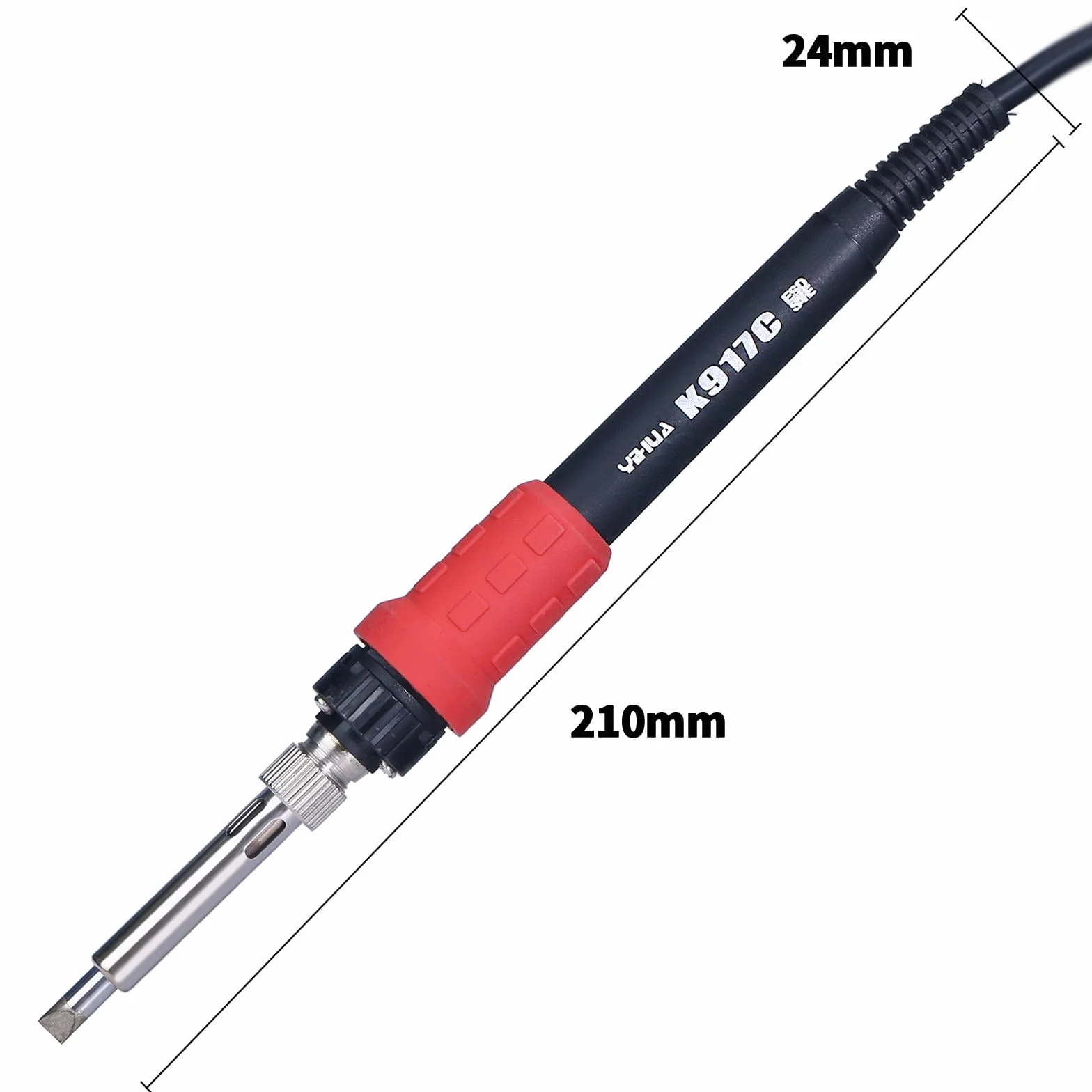 YIHUA K917C Manipolo di ricambio per saldatore 938BD-I 948D-III 939D+III EVO 995D+EVO 853AAA-I 948DQ-III