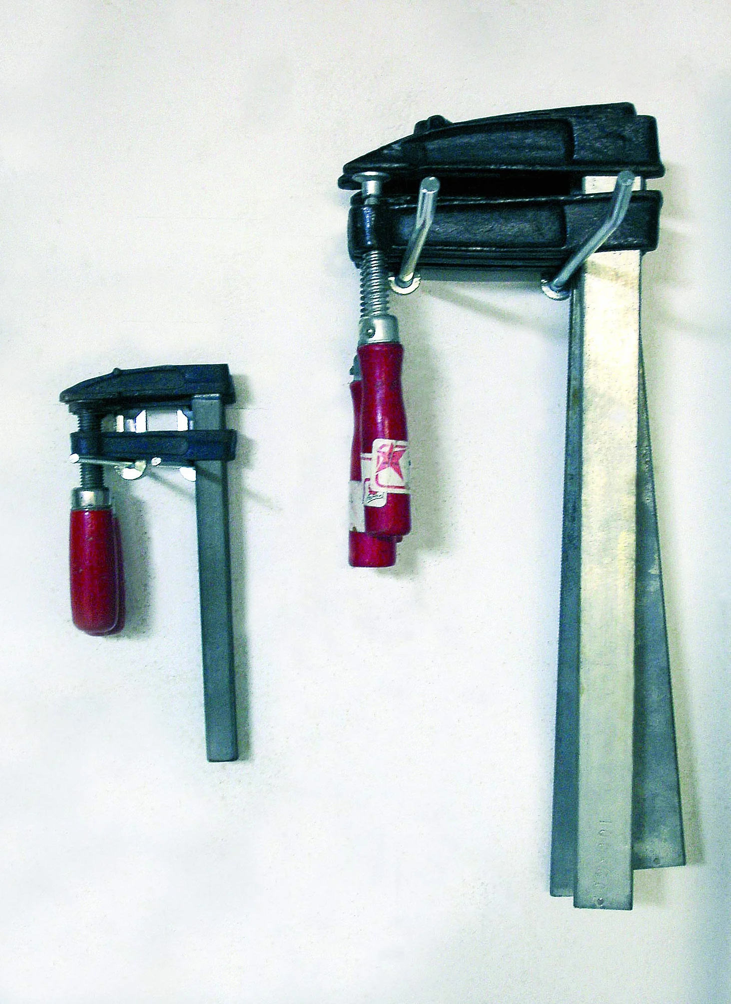 Alberts Gancio con piastra forata dritto zincato blu profondità 80 mm tondino acciaio Ø4 mm Set 25