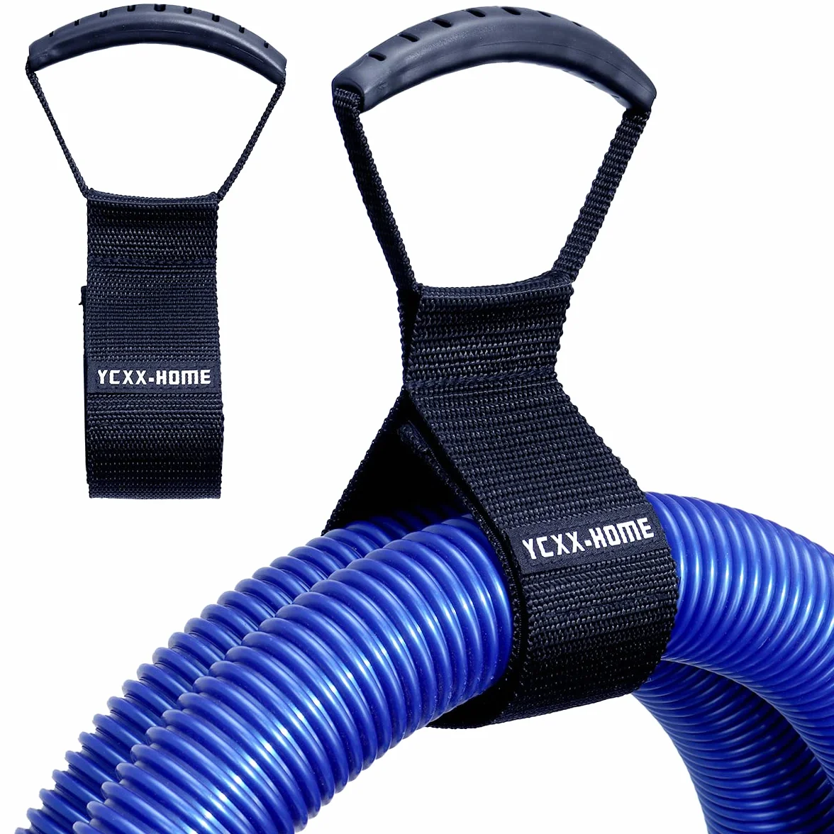 Heavy Duty Cord Storage Wrap Holder Extension Hook and Loop Cord Hose Organizer z maniglią do transportu (43,2 cm)
