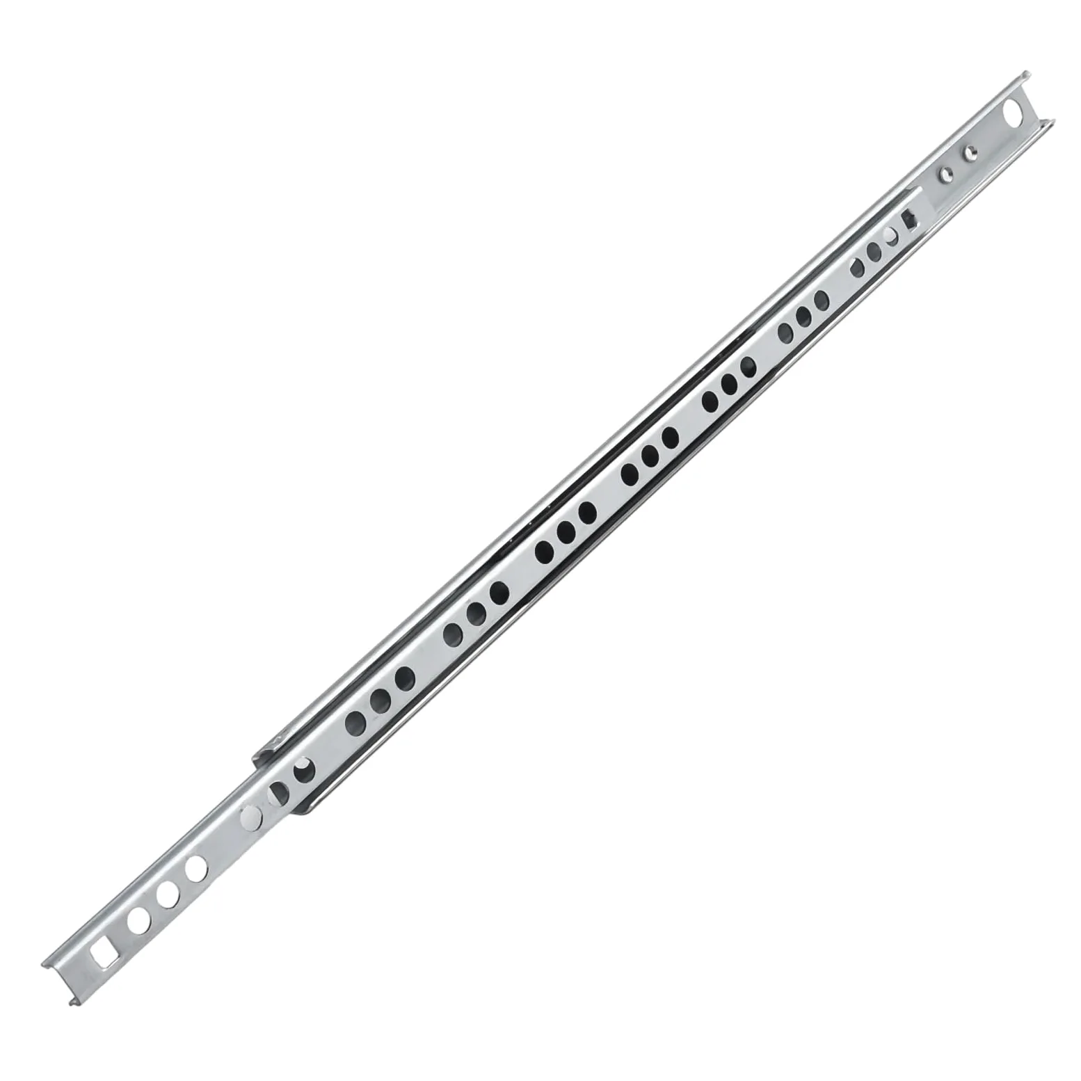 Guide Per Cassetti 8-16 Inches Stainless Steel Drawer Slides Soft Close Track Rail Sliding 2-Section Cabinet Furniture Hardware Per Cucina(16 inch)