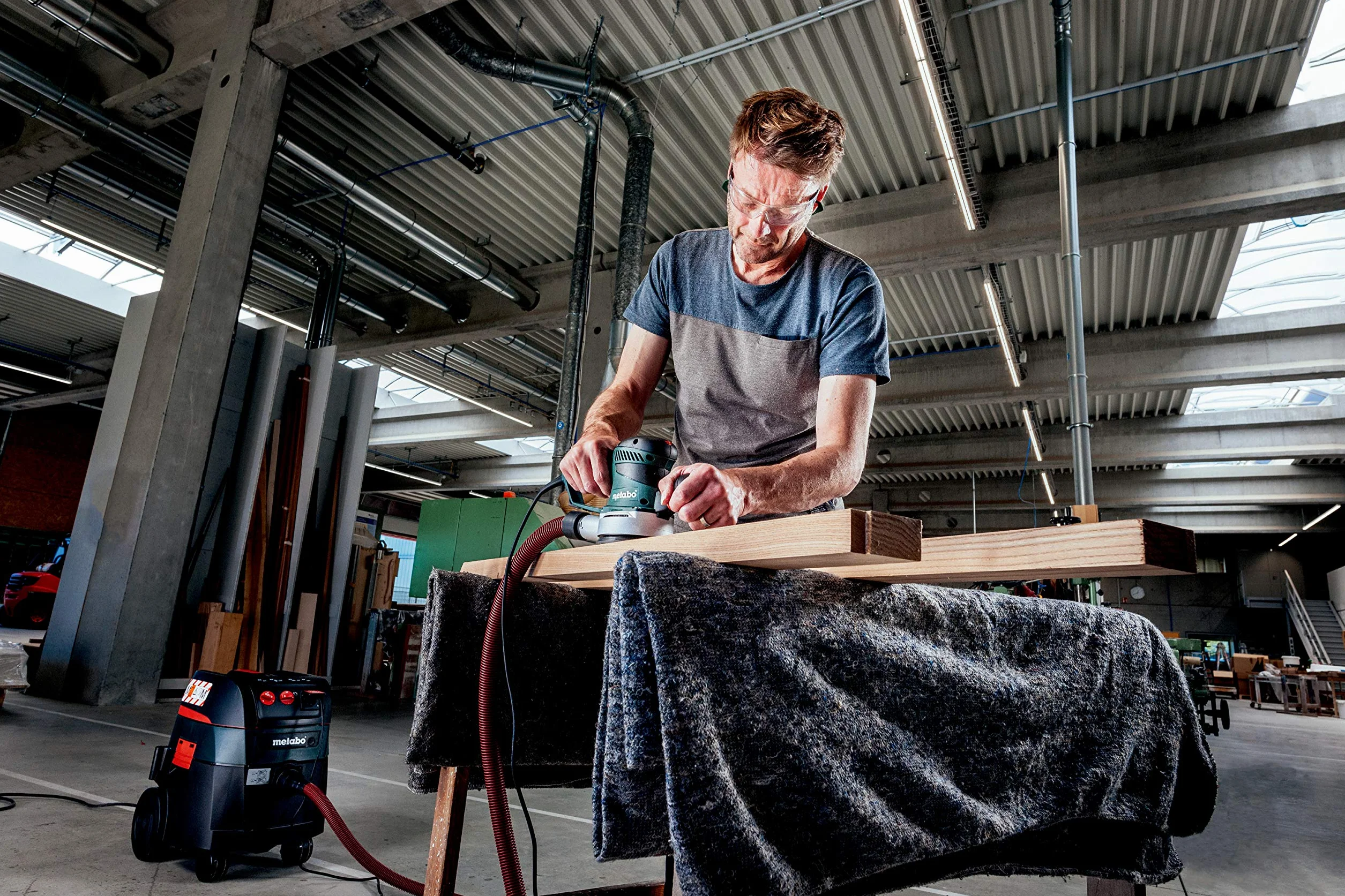 Metabo 6.00129.00 SXE 450 Turbotec - Levigatrice roto-orbitale elettronica